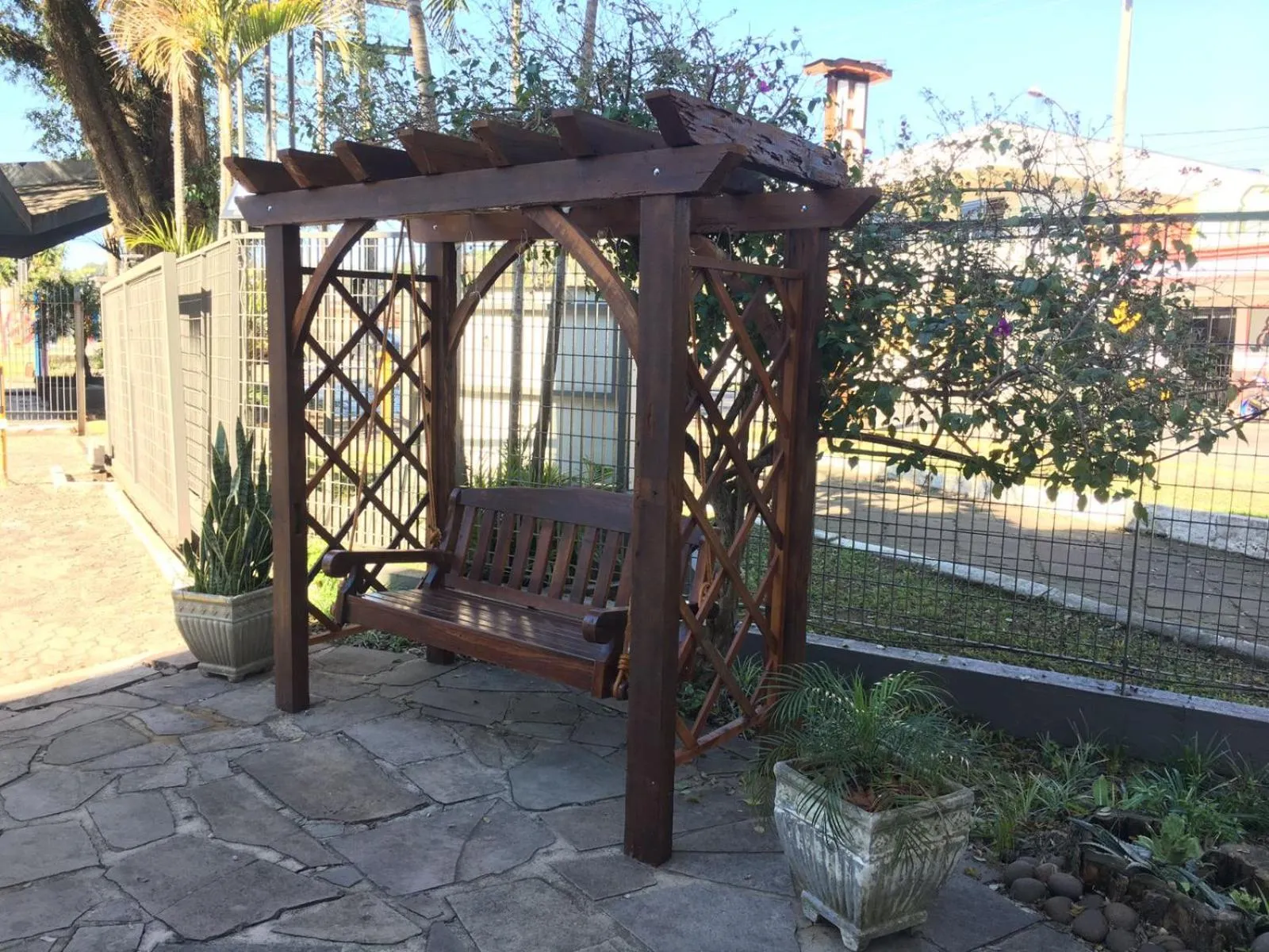 Garden in Hotel Villa Souza Ltda