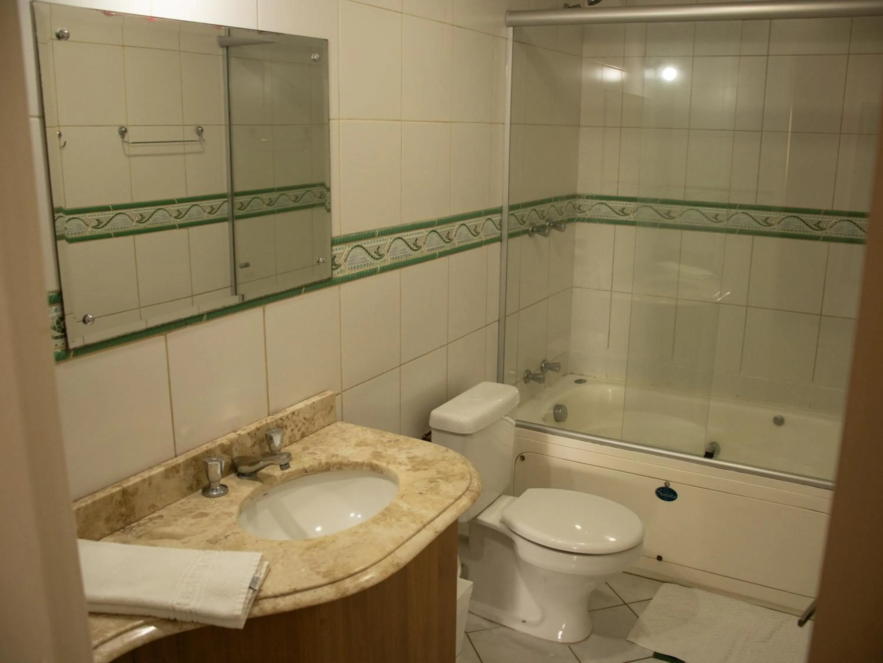 Bathroom in Hotel Villa Souza Ltda