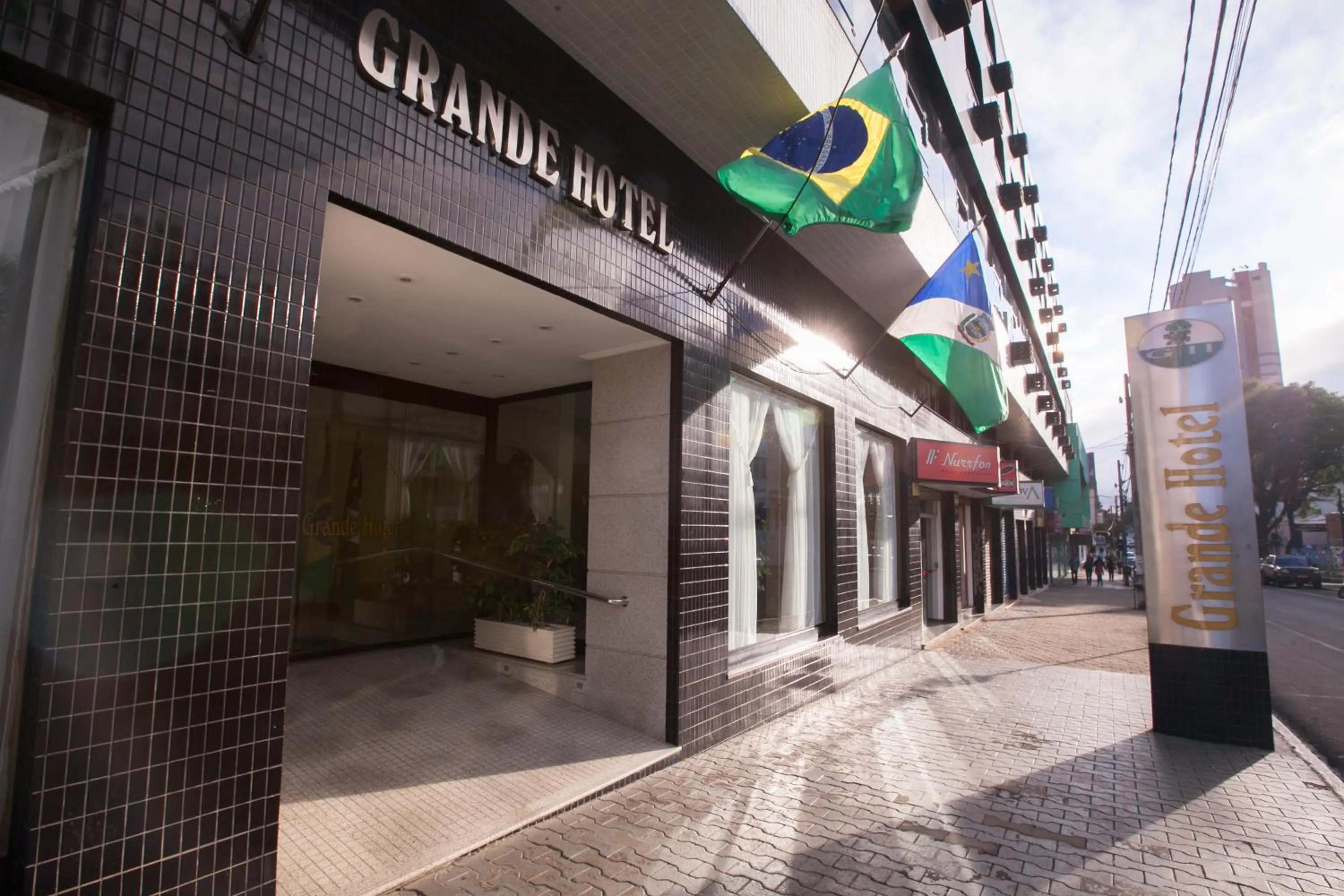 Facade/entrance in Grande Hotel Guarapuava