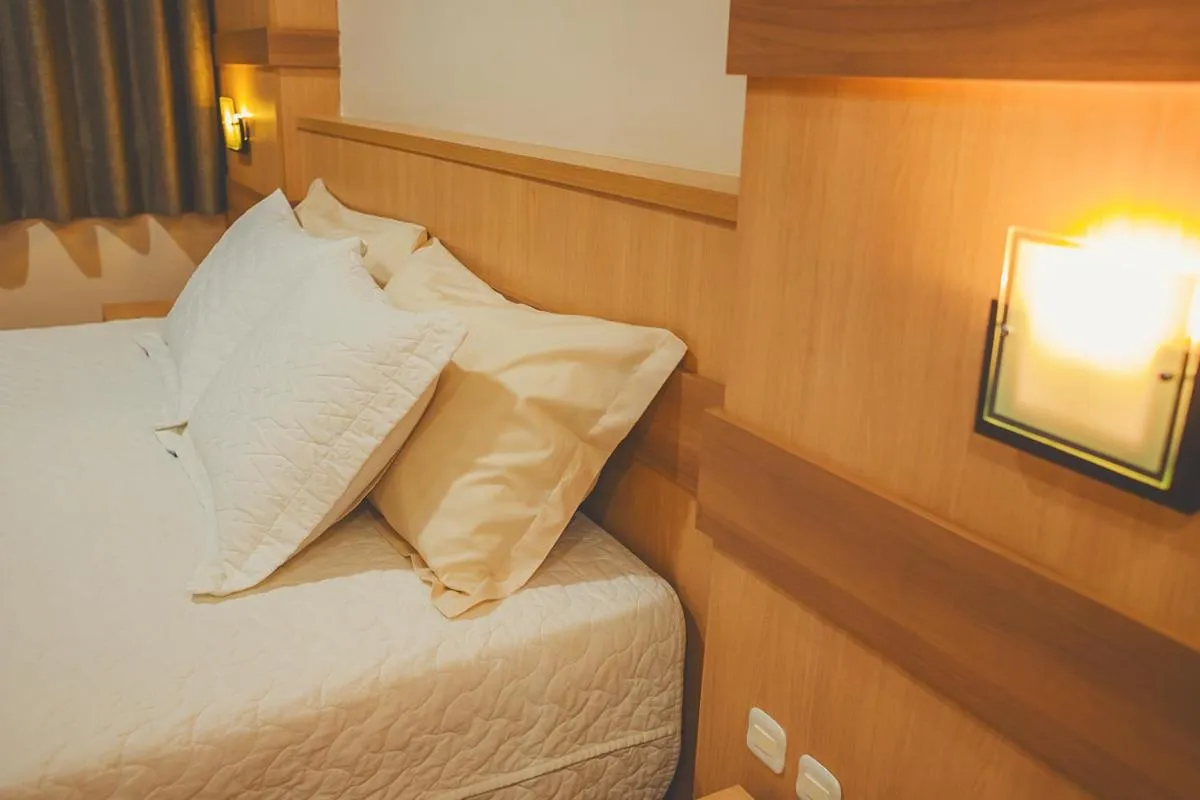 Bed in Grande Hotel Guarapuava