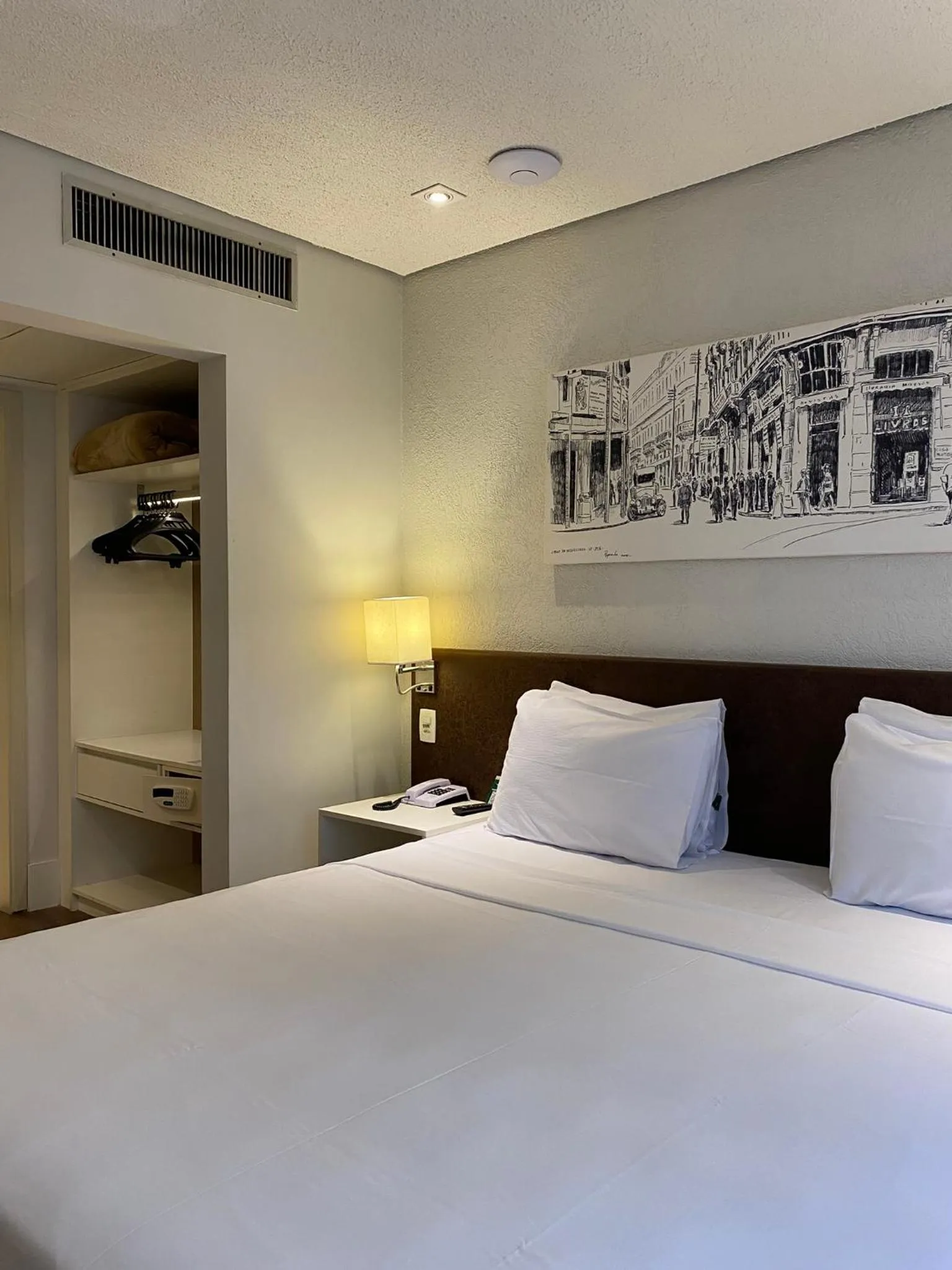 Bed in Hotel Transamerica Berrini