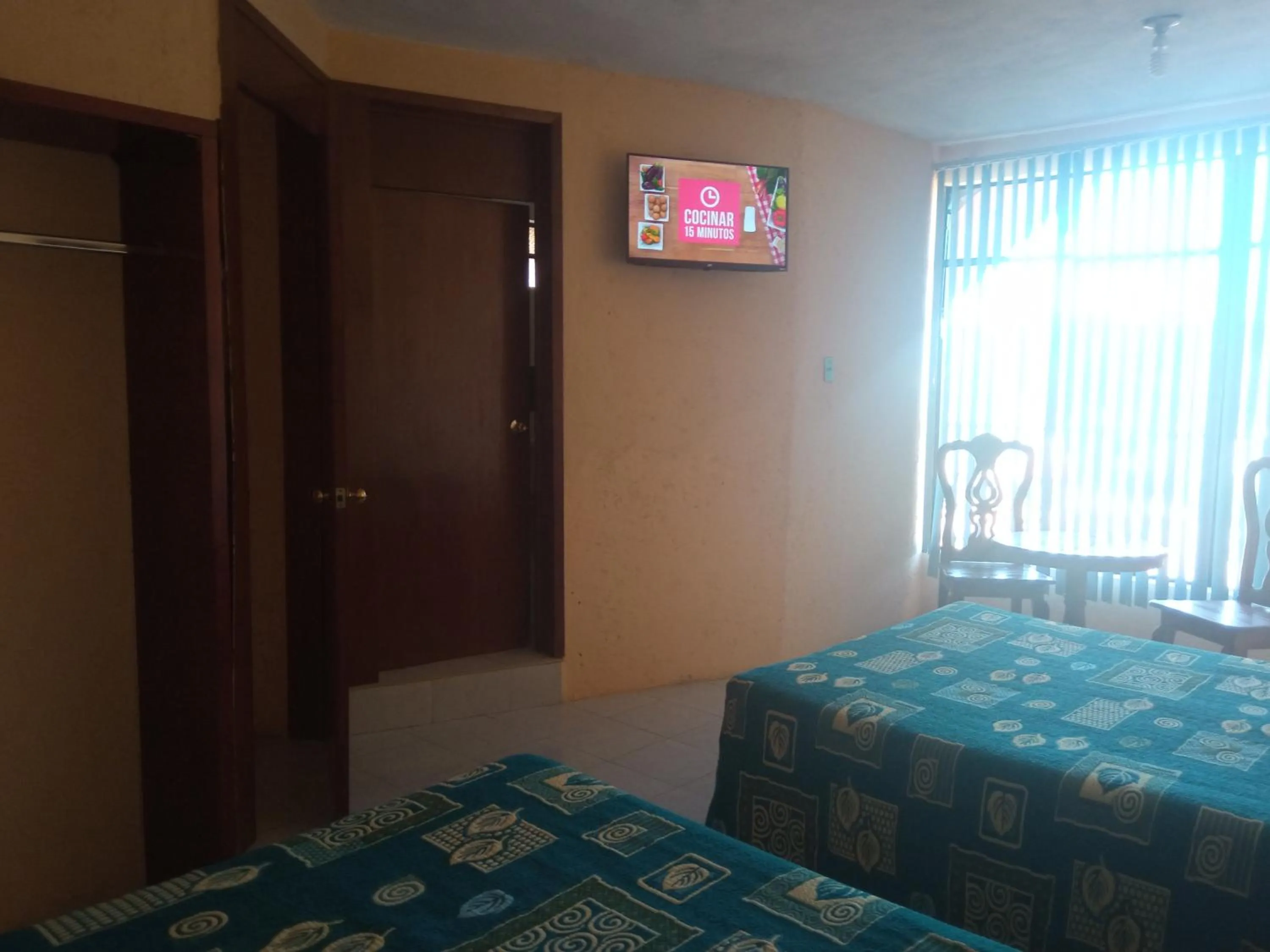 Bed in Hotel Lienzo Charro 1