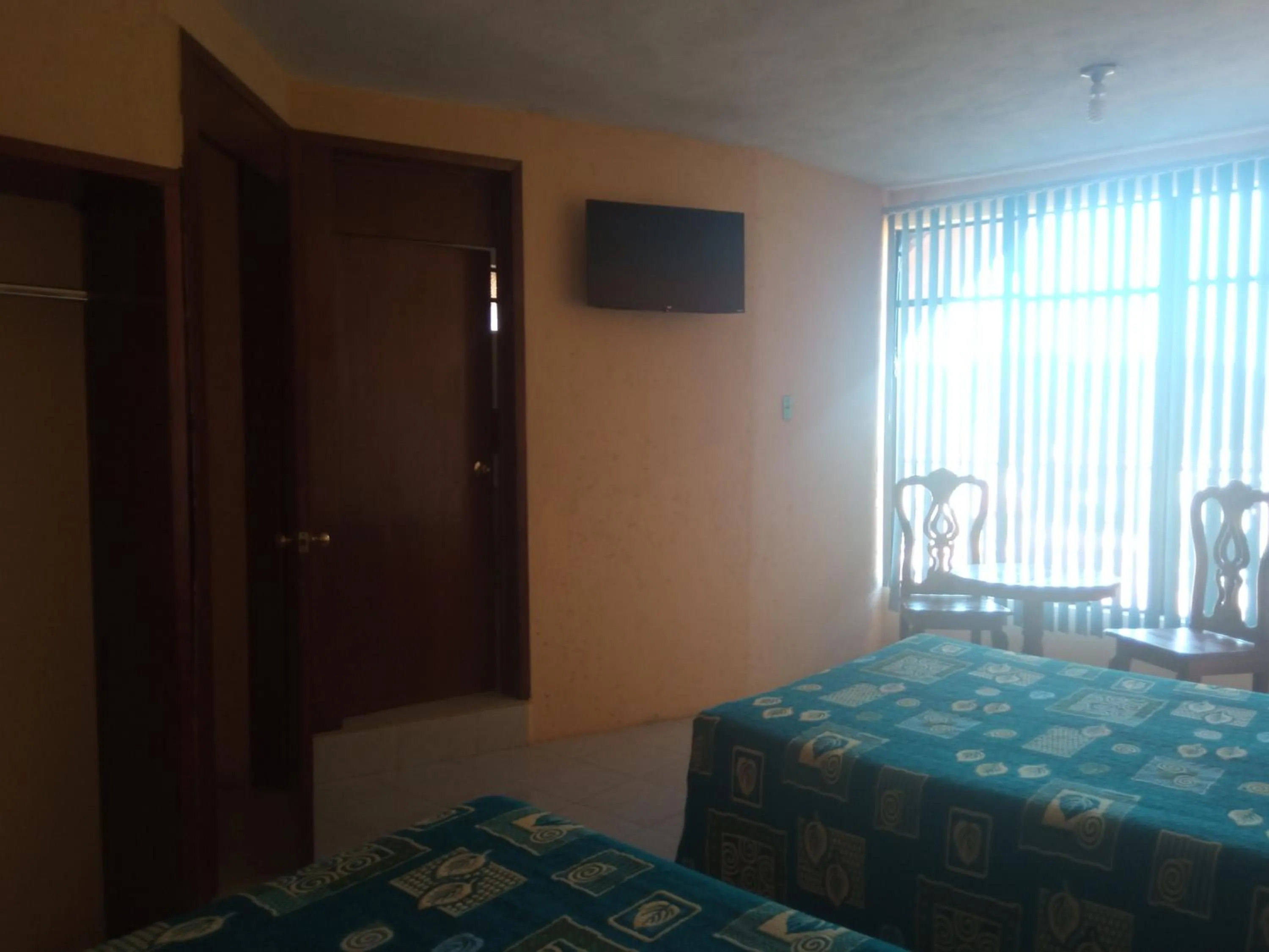 Bed in Hotel Lienzo Charro 1
