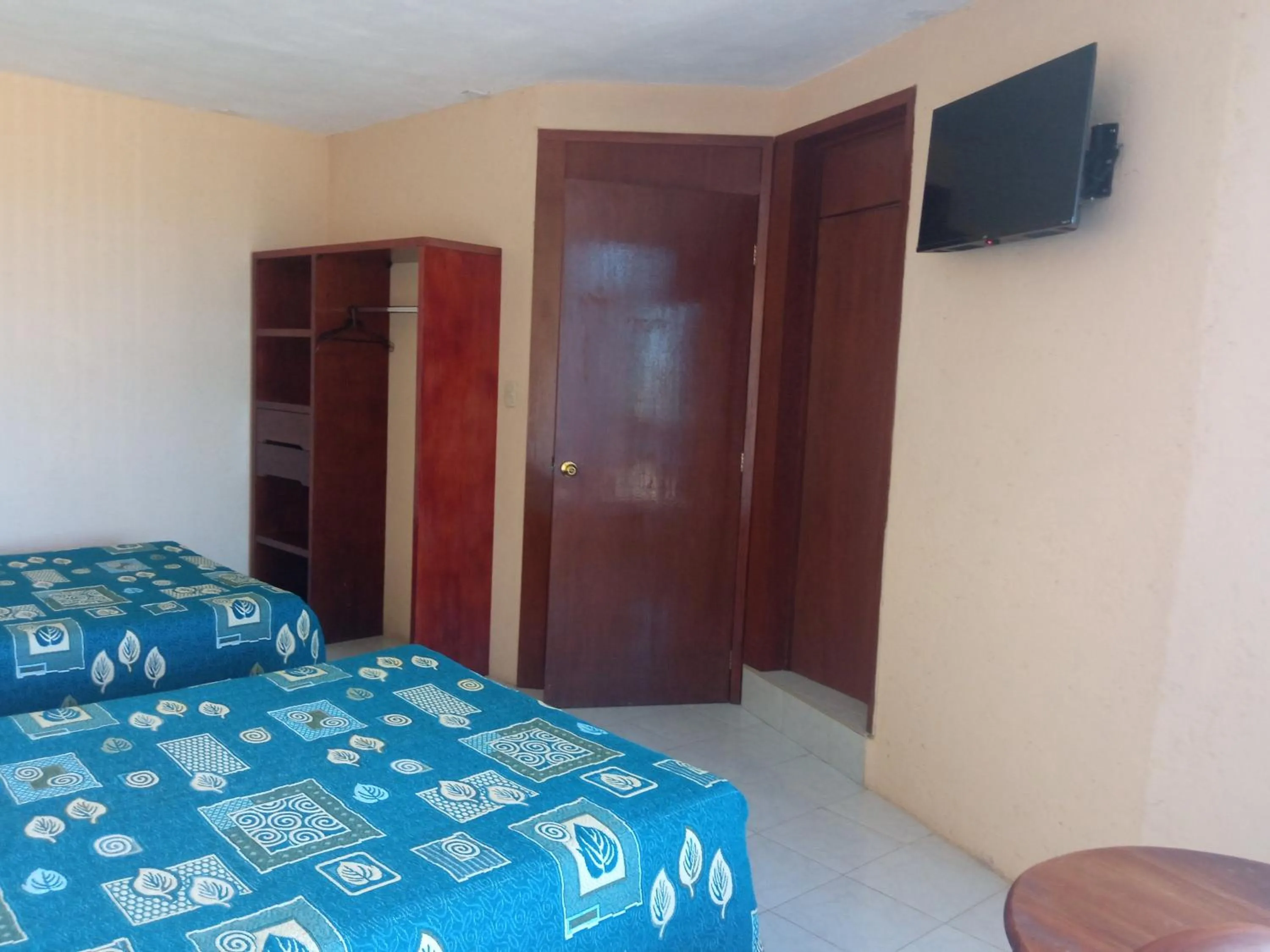 Bed in Hotel Lienzo Charro 1