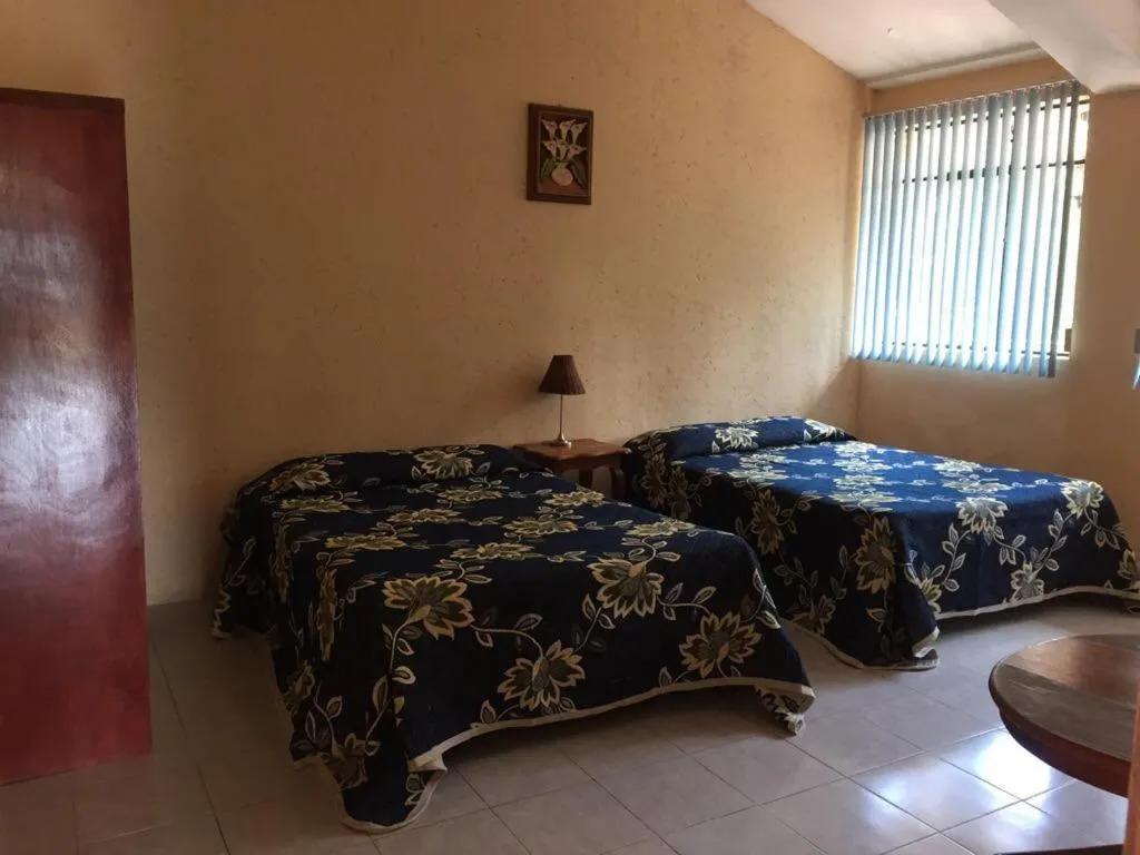 Bed in Hotel Lienzo Charro 1