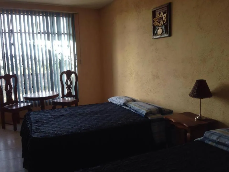 Bed in Hotel Lienzo Charro 1
