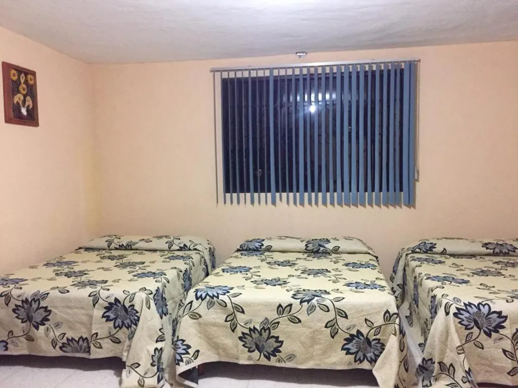 Bed in Hotel Lienzo Charro 1