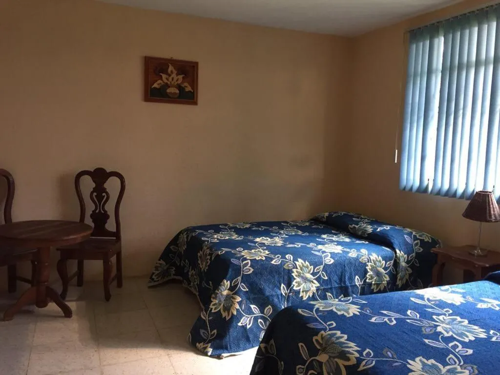 Bed in Hotel Lienzo Charro 1