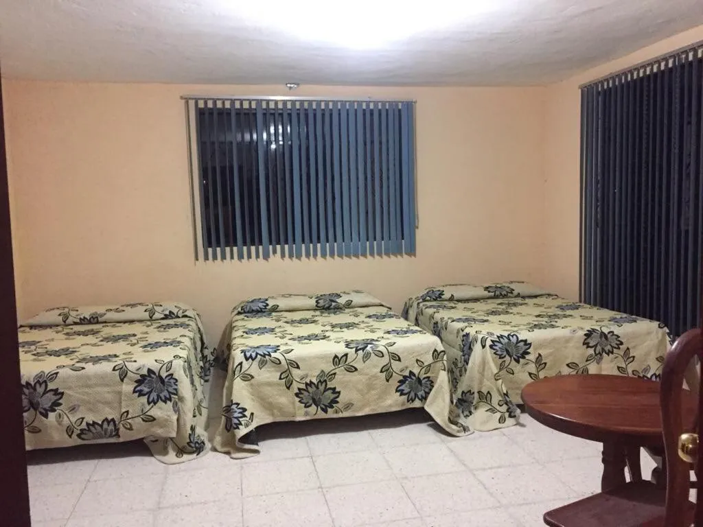 Bed in Hotel Lienzo Charro 1