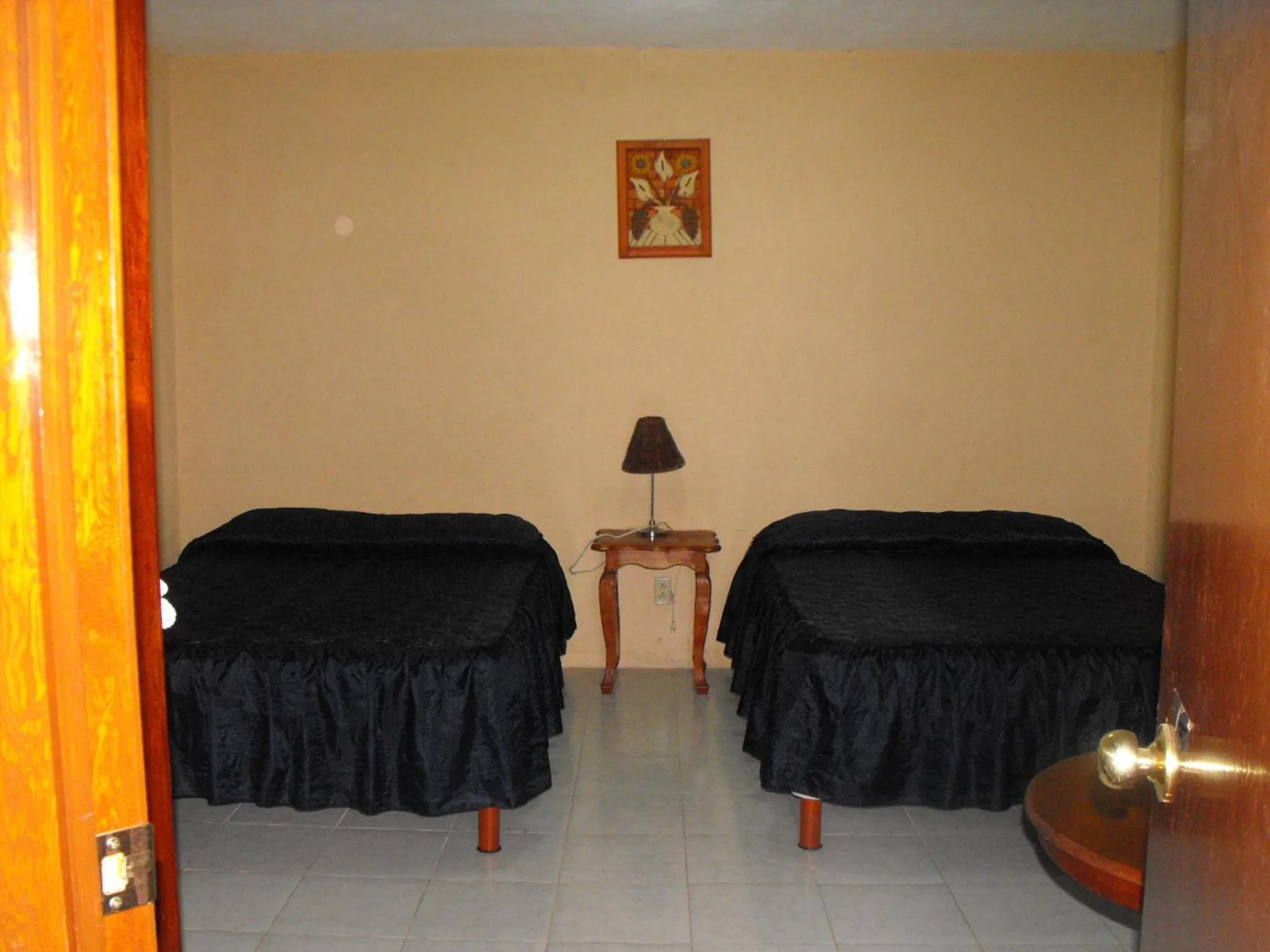 Bed in Hotel Lienzo Charro 1