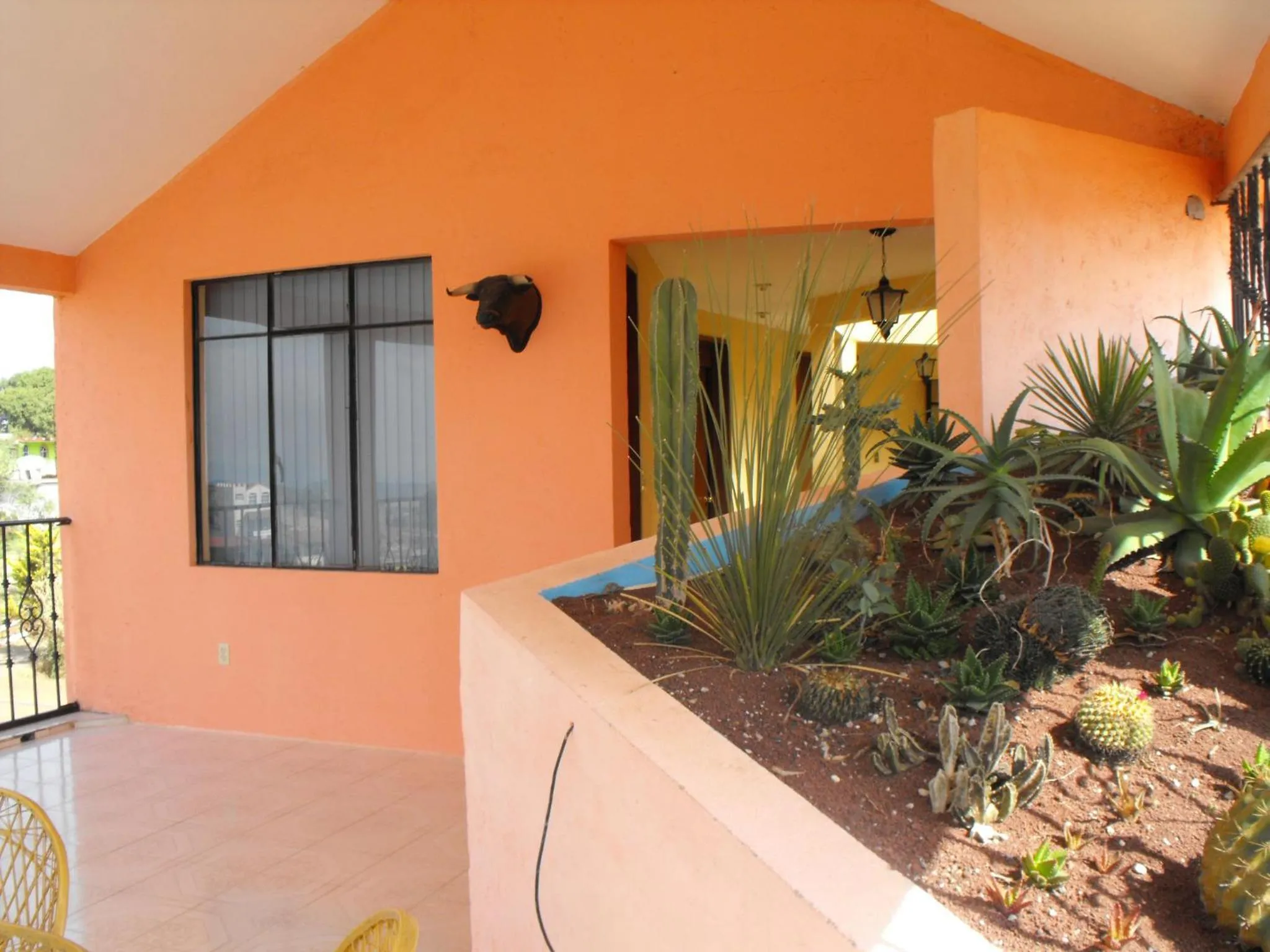 Balcony/Terrace in Hotel Lienzo Charro 1
