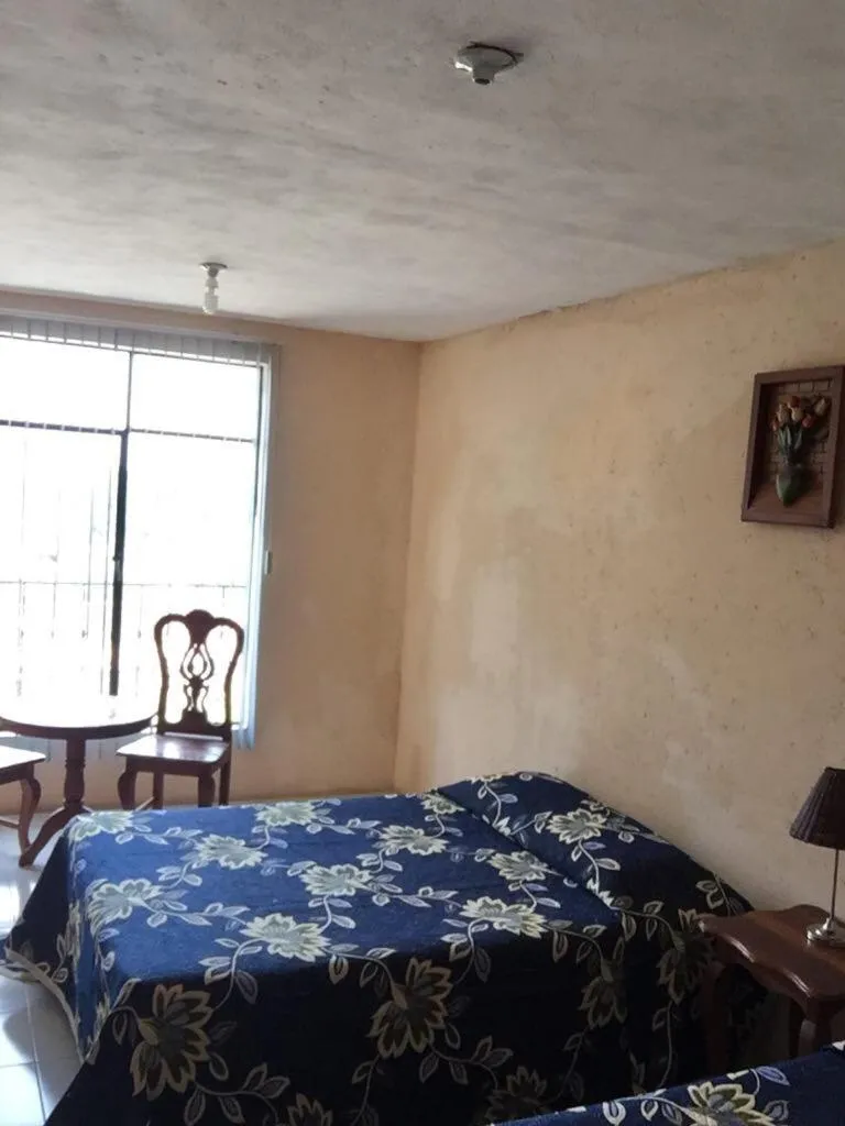 Bed in Hotel Lienzo Charro 1