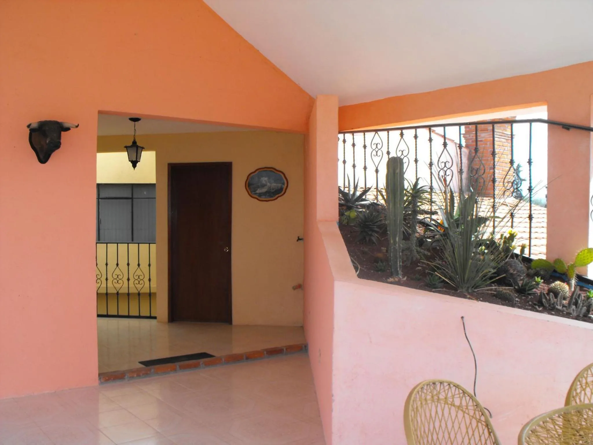 Balcony/Terrace in Hotel Lienzo Charro 1
