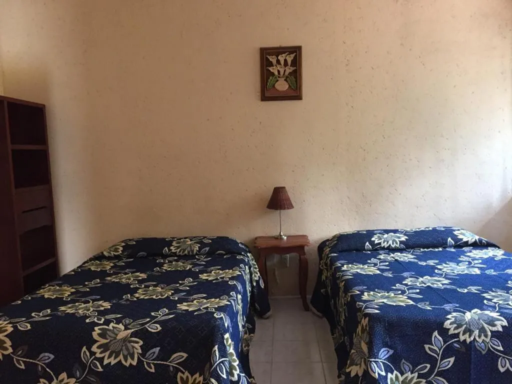 Bed in Hotel Lienzo Charro 1