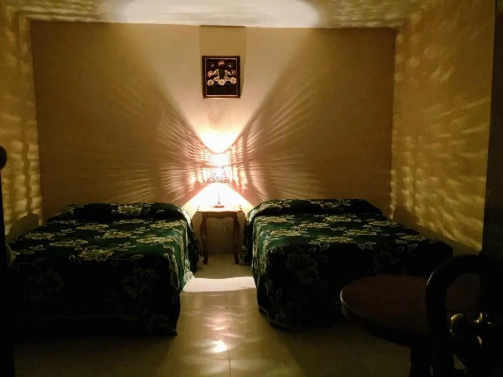 Bed in Hotel Lienzo Charro 1