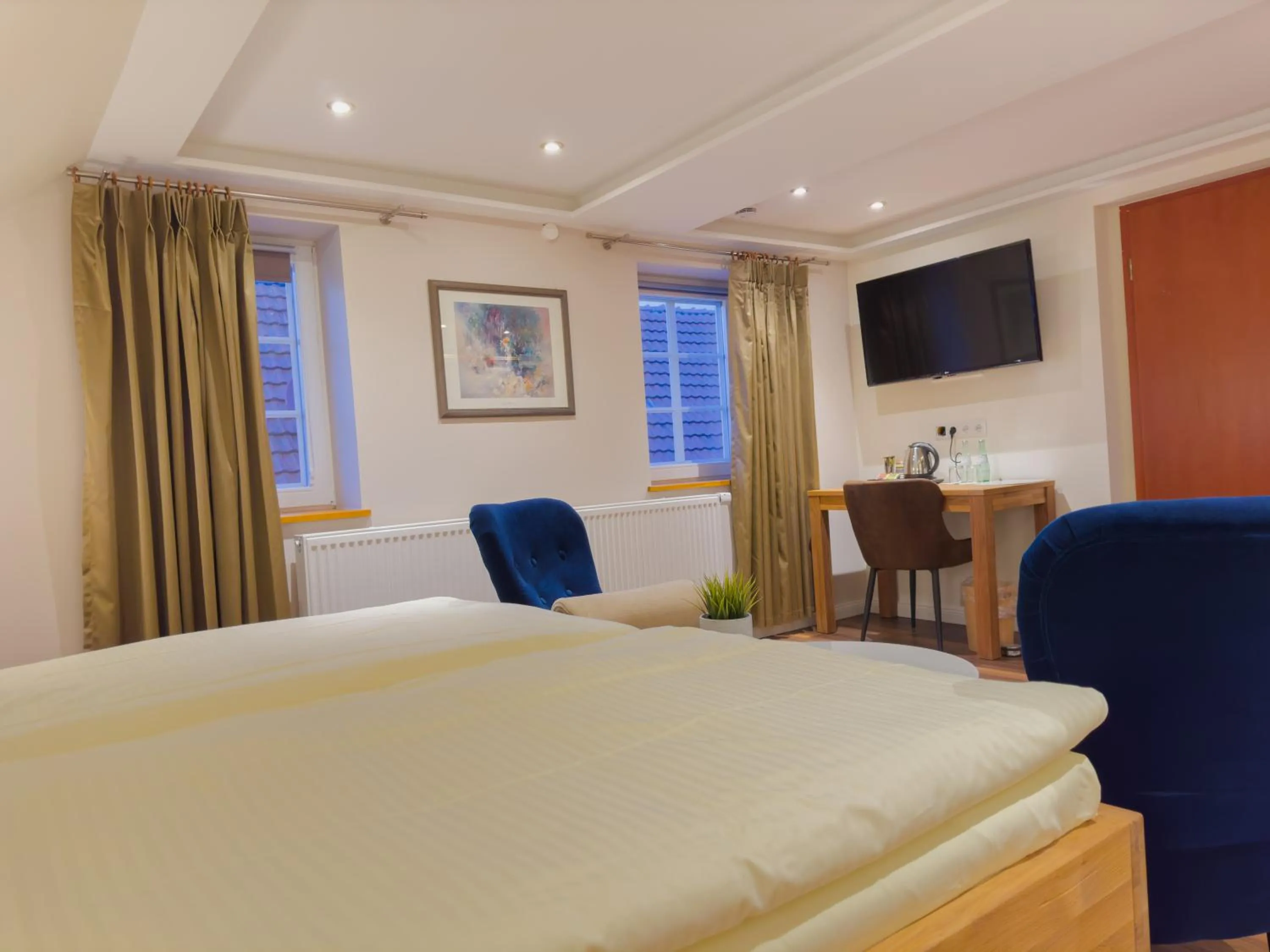 Bed in Hotel Zur Stadt Cassel