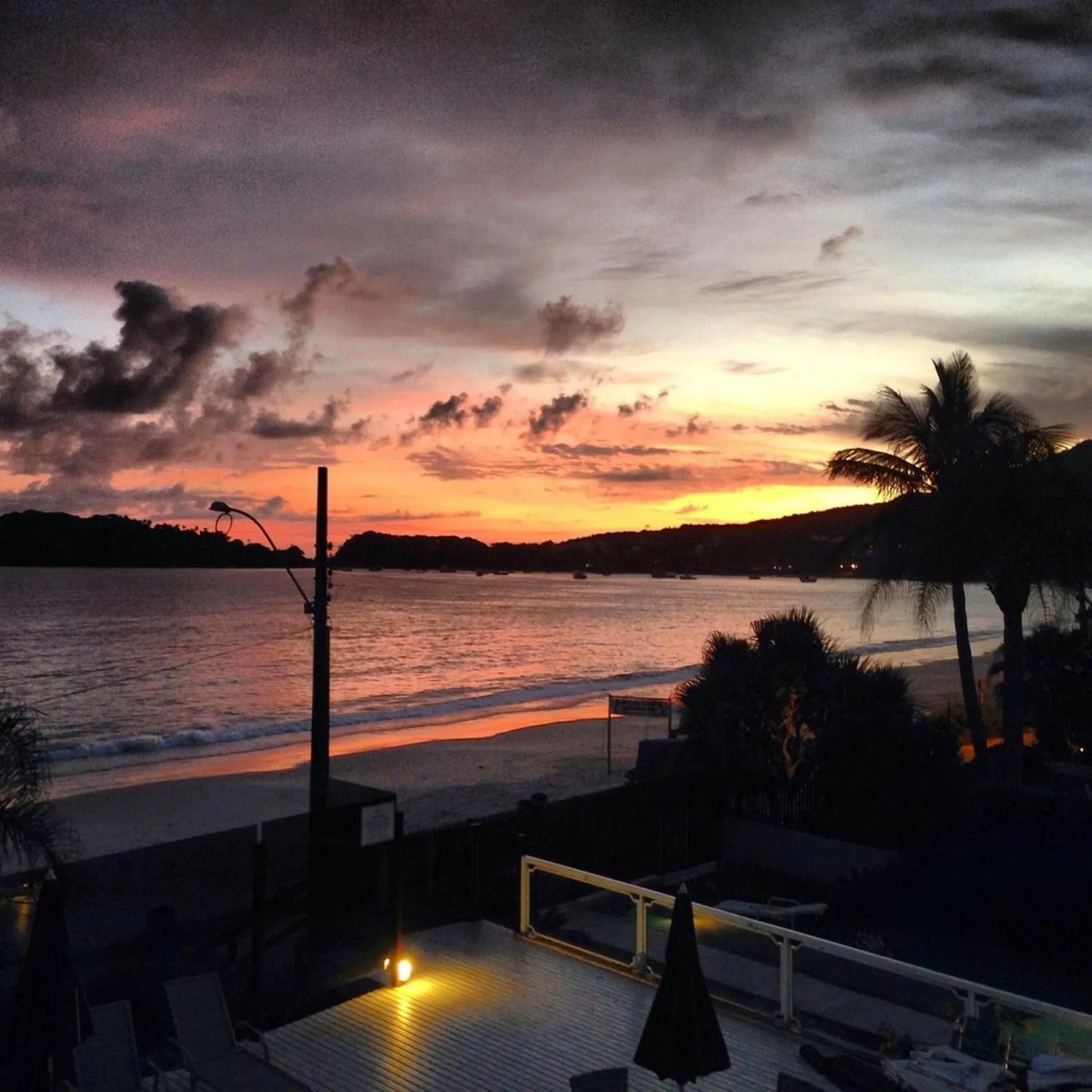 Bird's eye view in Bombinhas Blue Suítes