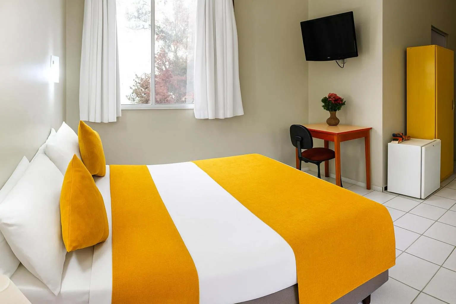 Bedroom, Bed in Hotel Ibiá