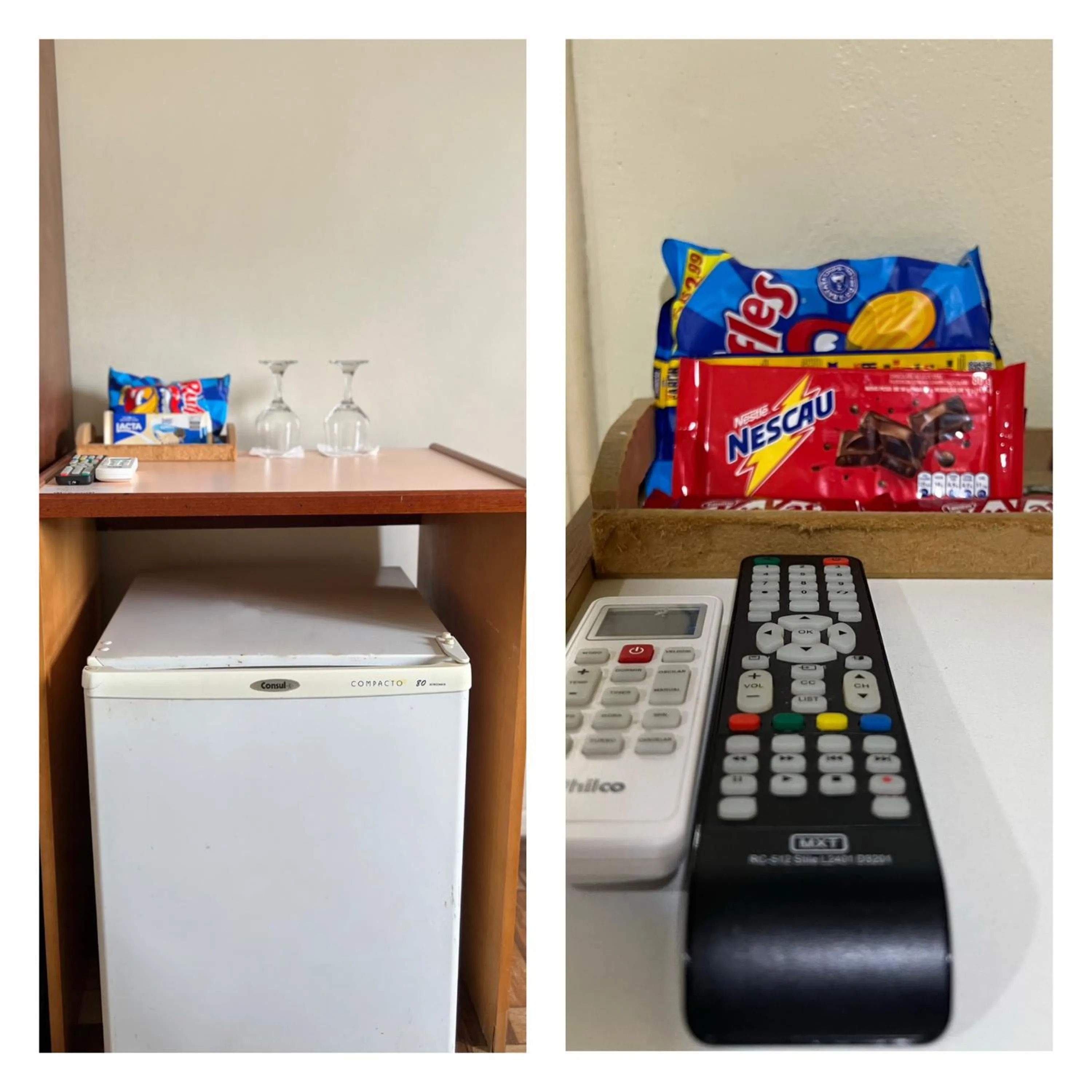 minibar in Hotel Ibiá