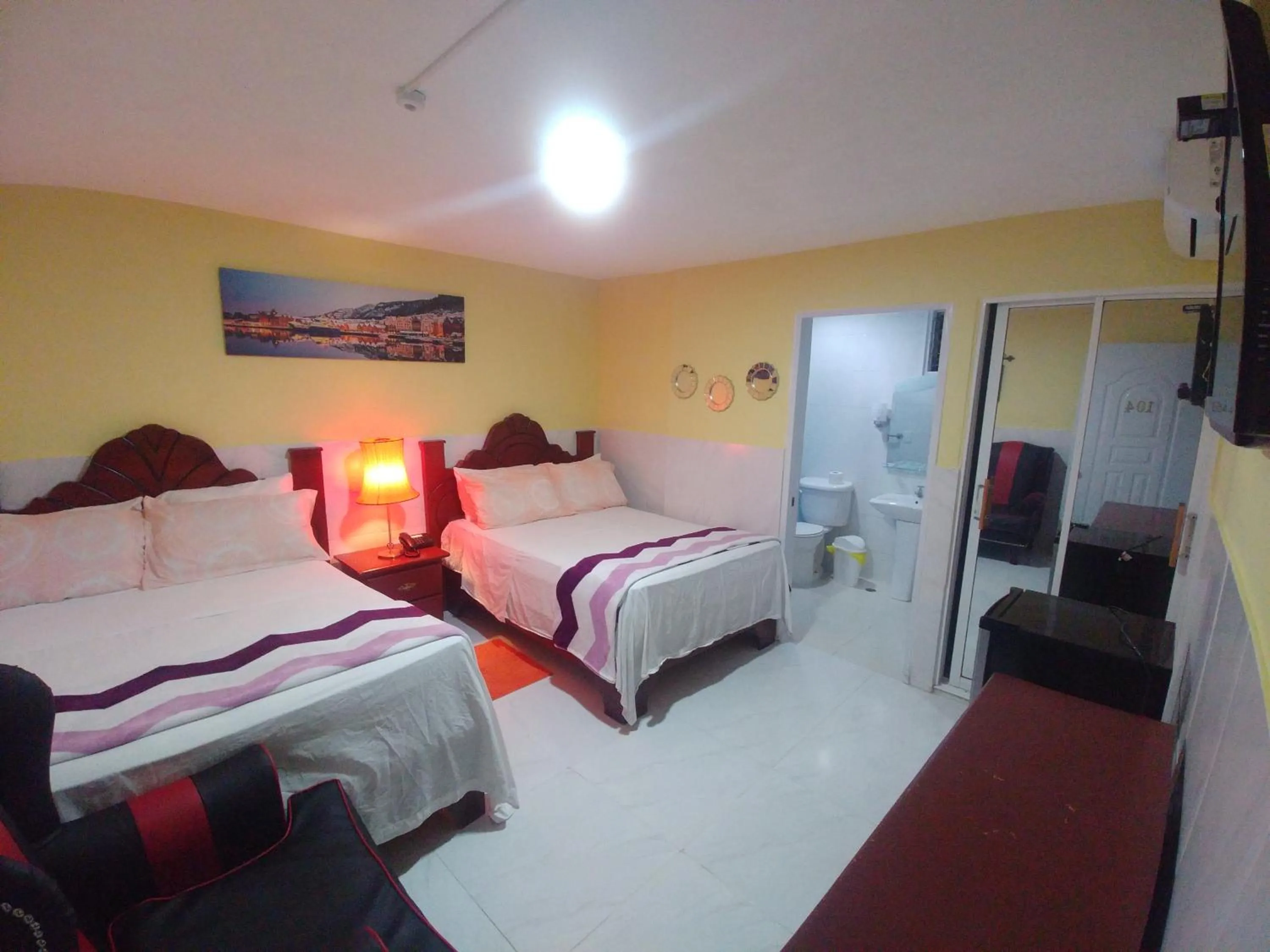 Decorative detail, Bed in Hotel Riparbella