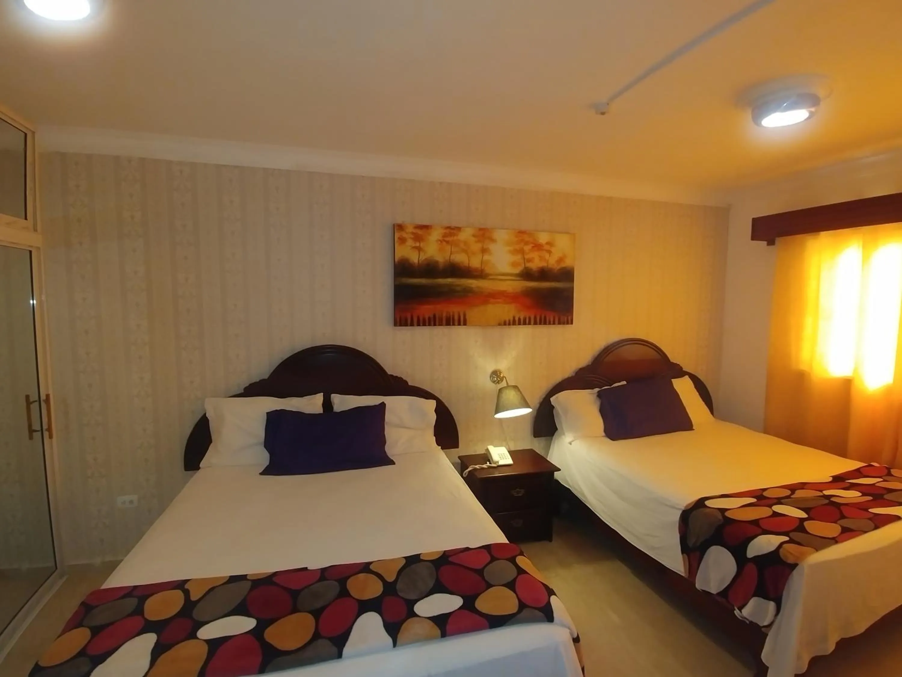 Decorative detail, Bed in Hotel Riparbella