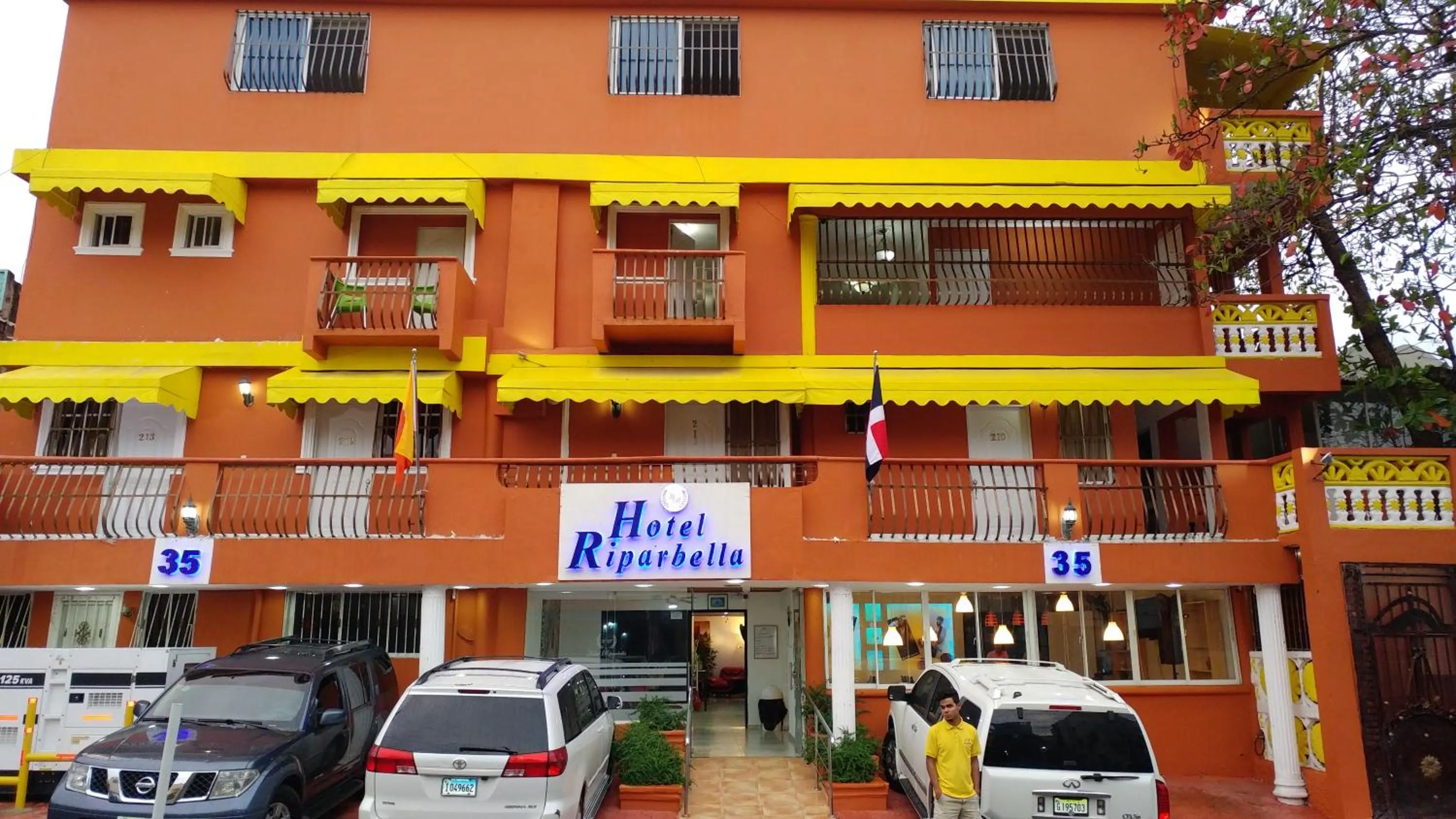 Property building in Hotel Riparbella