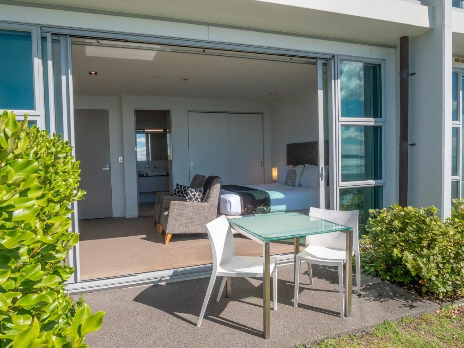 Balcony/Terrace in Doubtless Bay Villas