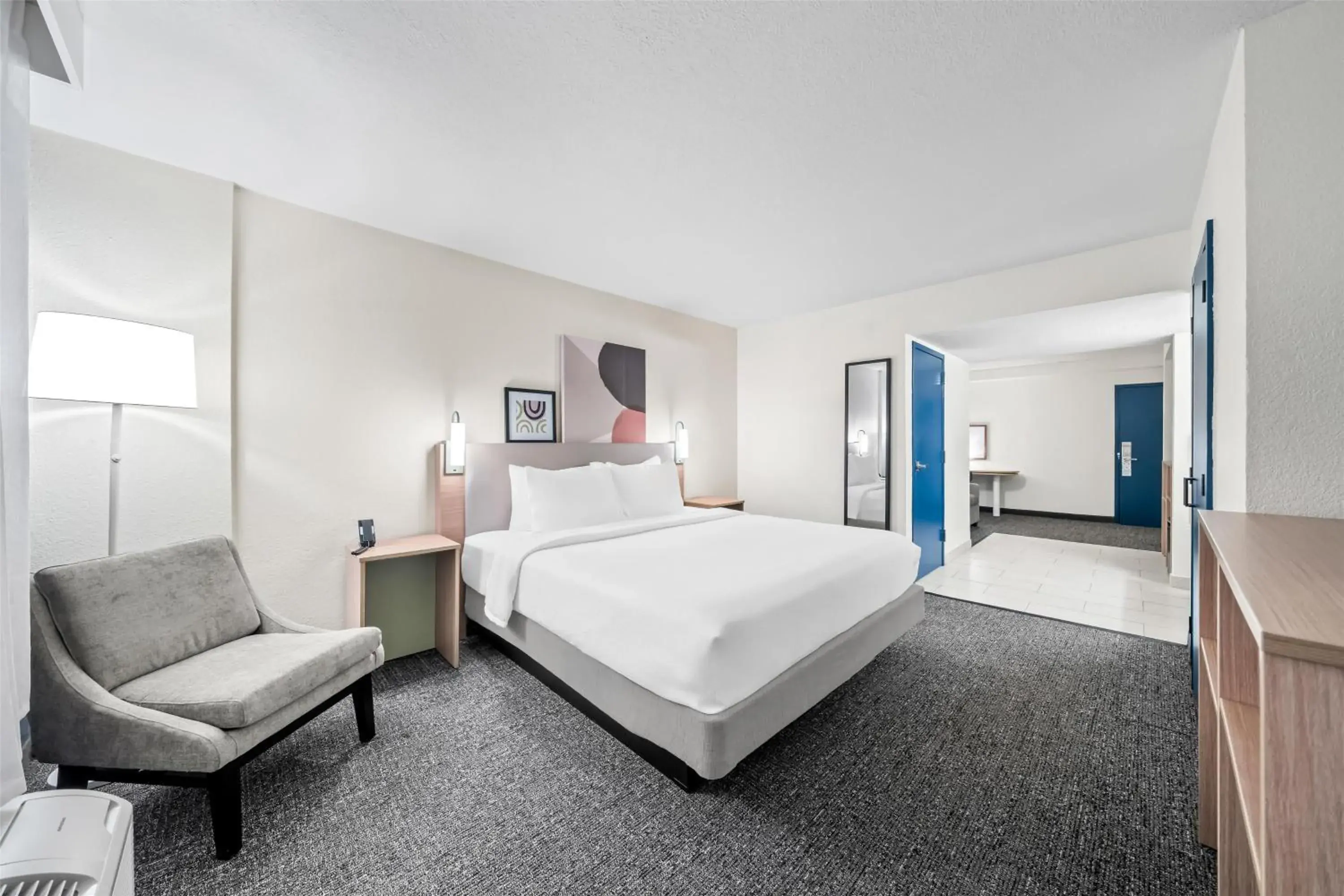 Bed in Spark by Hilton Orlando near Universal Bed in Spark by Hilton Orlando near Universal