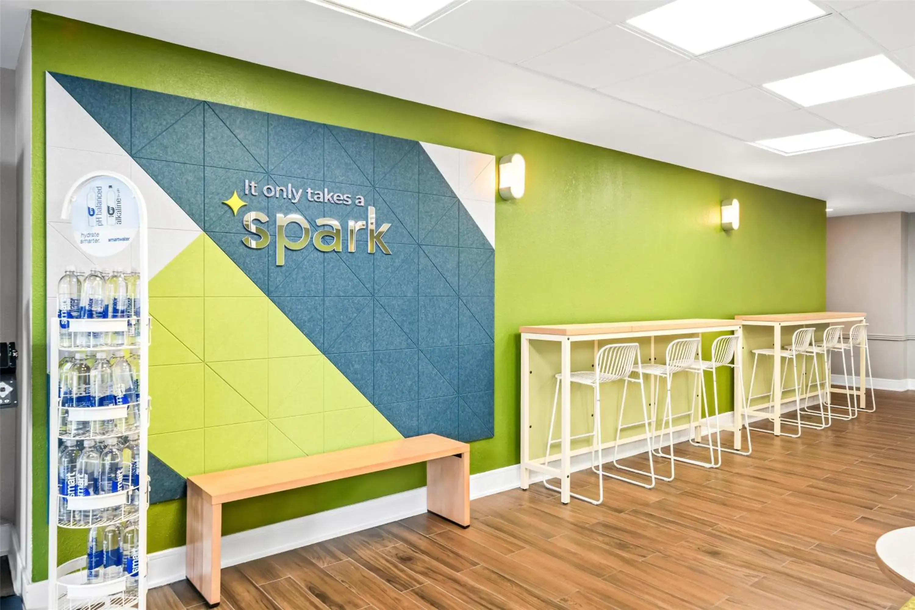 Lobby or reception in Spark by Hilton Orlando near Universal Lobby or reception in Spark by Hilton Orlando near Universal