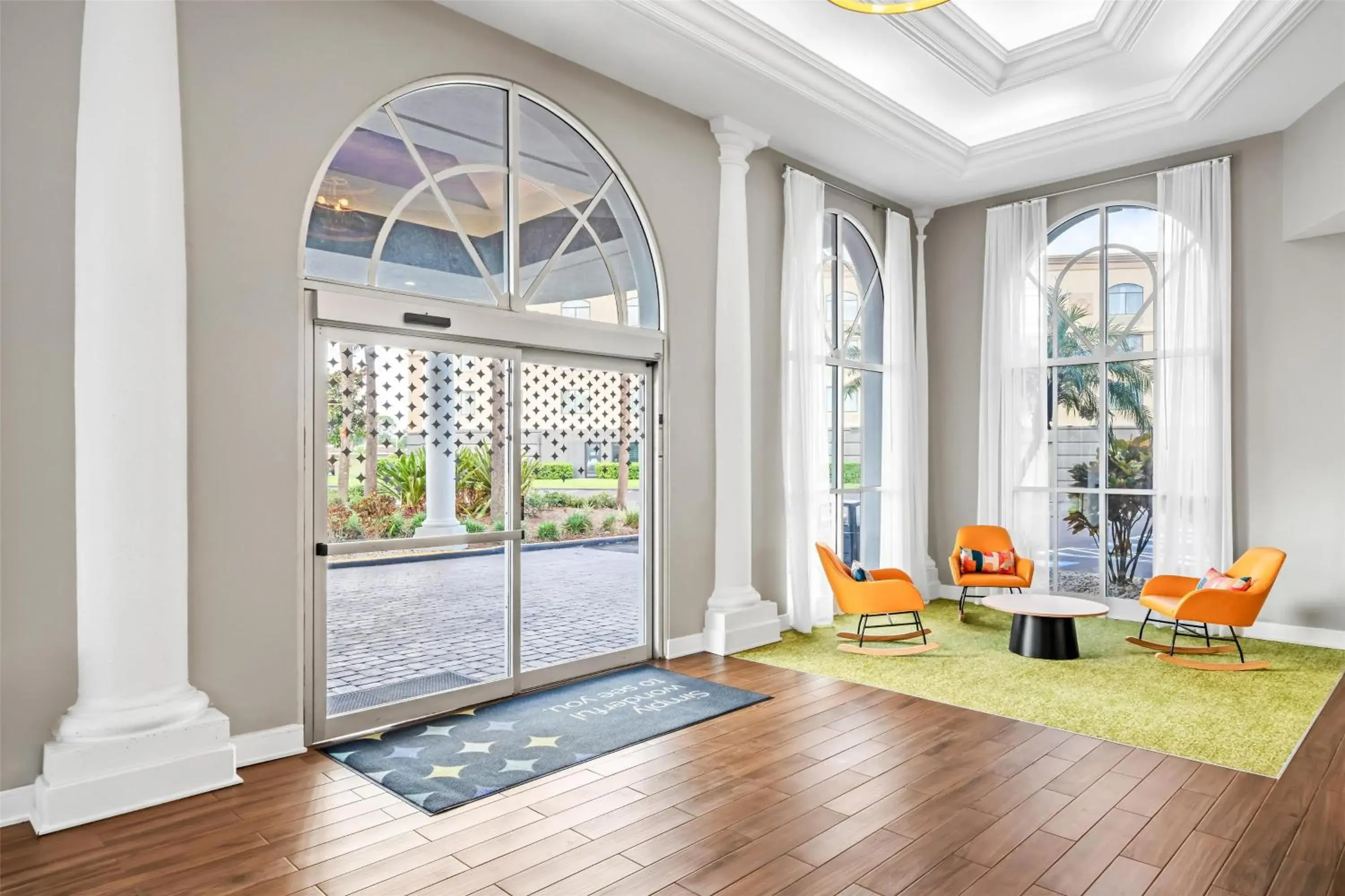 Lobby or reception in Spark by Hilton Orlando near Universal Lobby or reception in Spark by Hilton Orlando near Universal