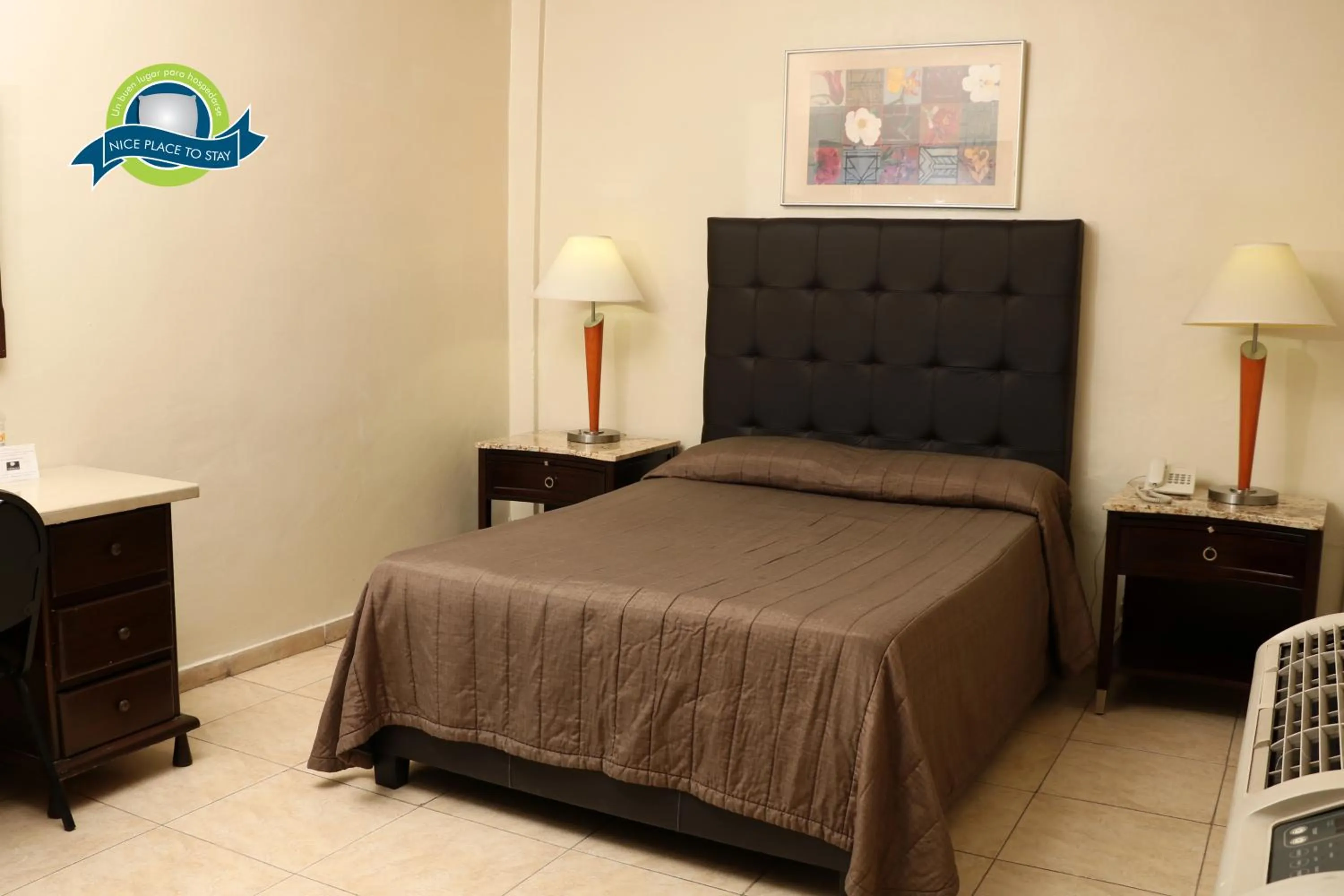 Bed in Hotel America Centro