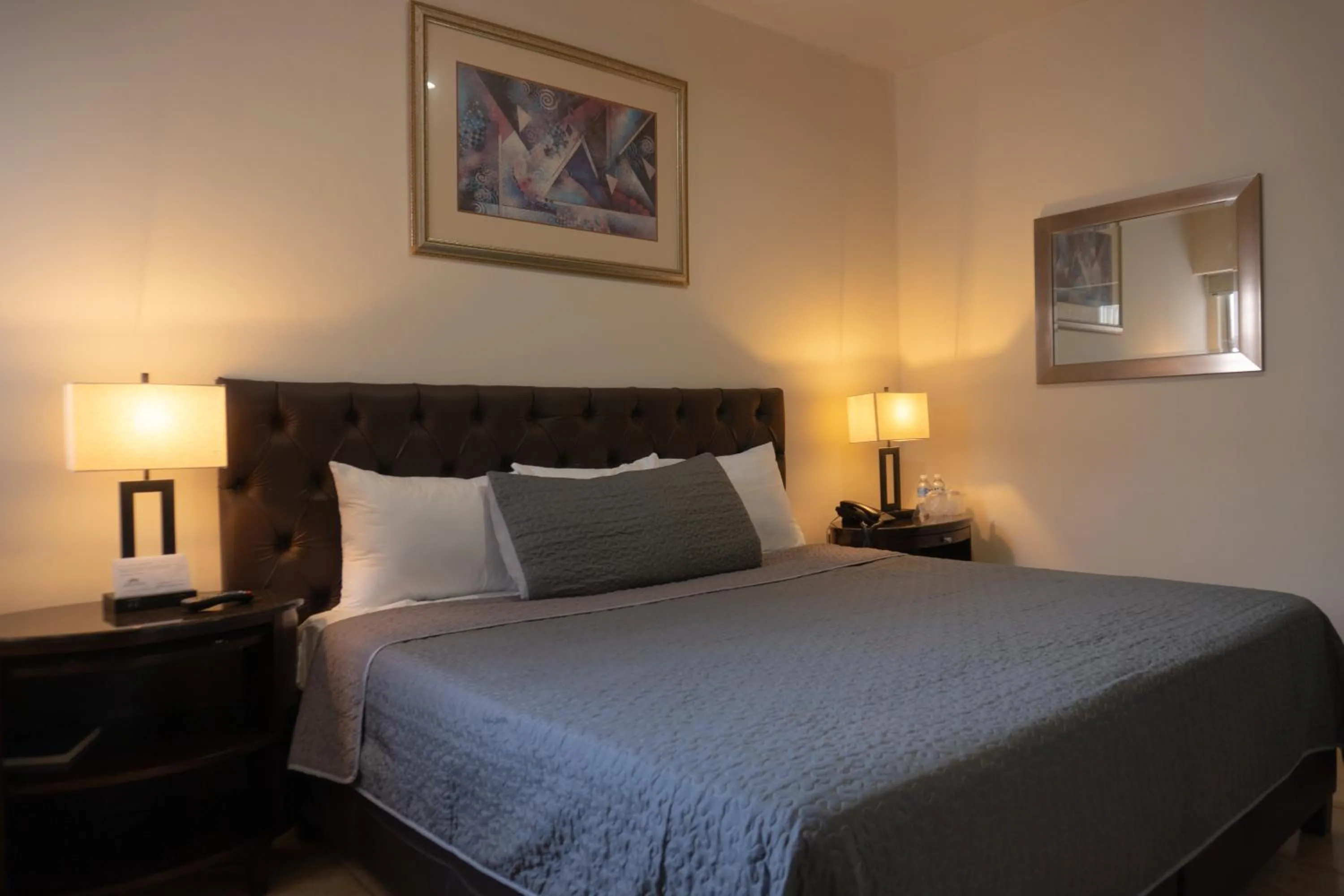 Bed in Hotel America Centro