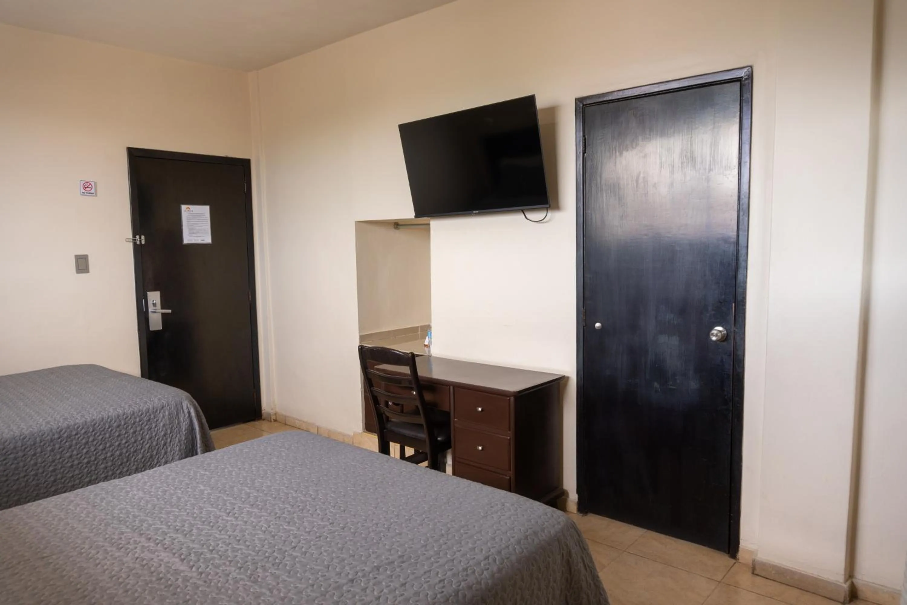 Bed in Hotel America Centro