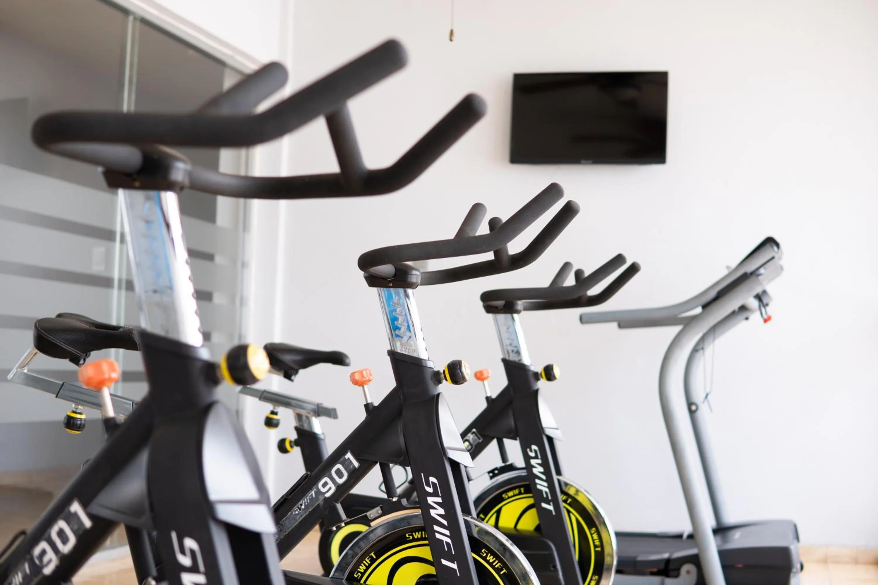 Fitness centre/facilities in Hotel America Centro