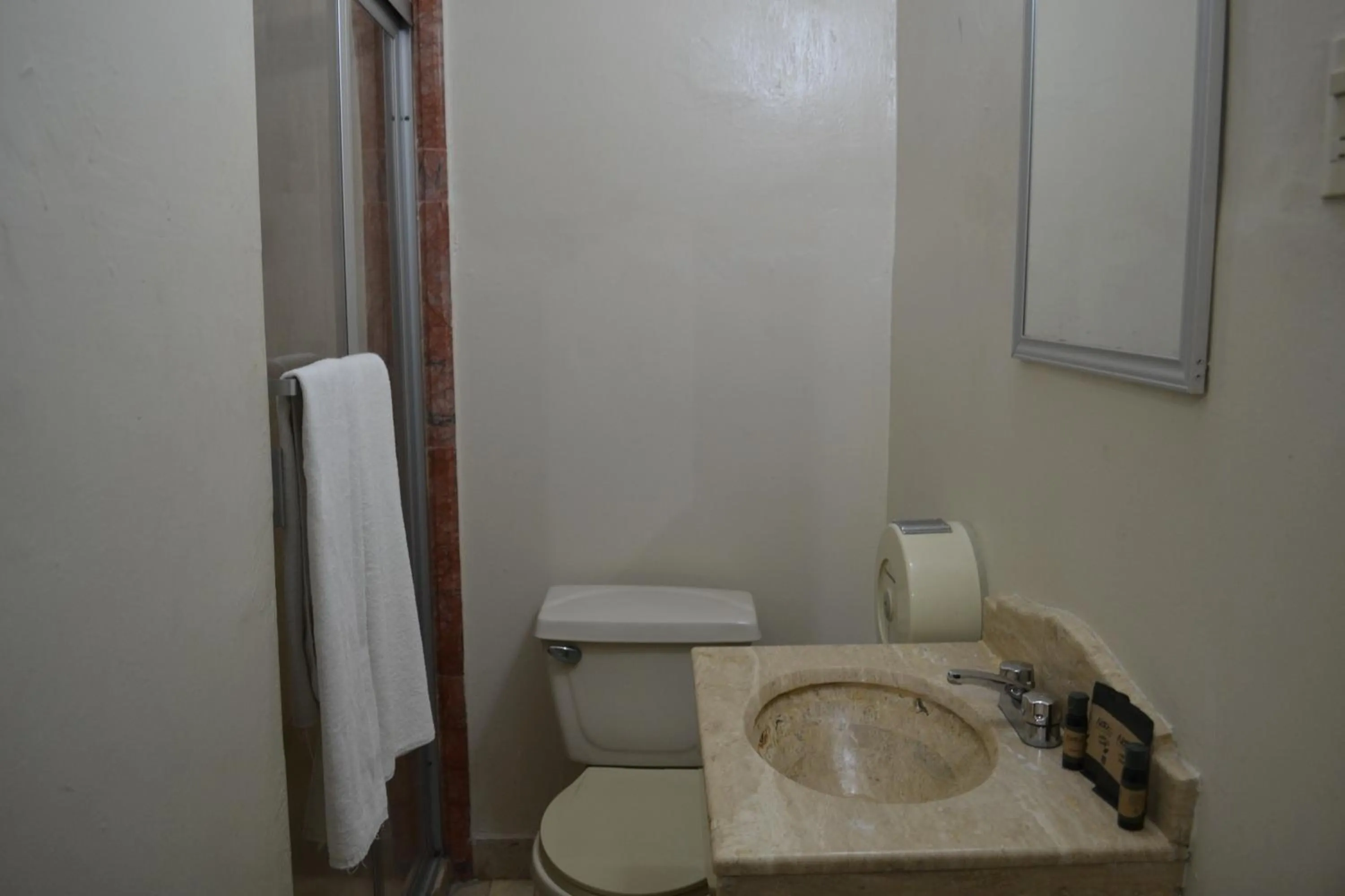 Toilet in Hotel America Centro