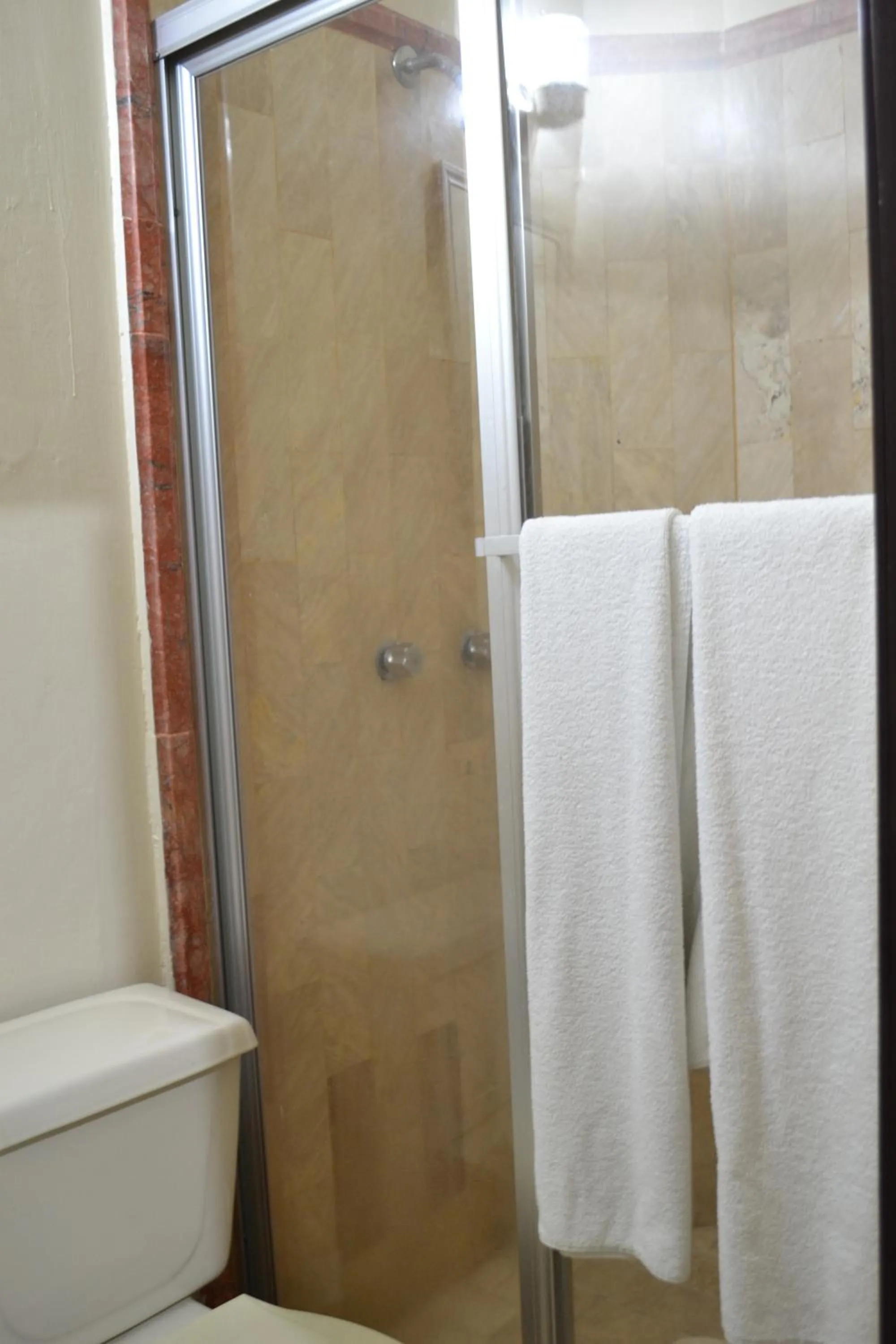 Shower in Hotel America Centro