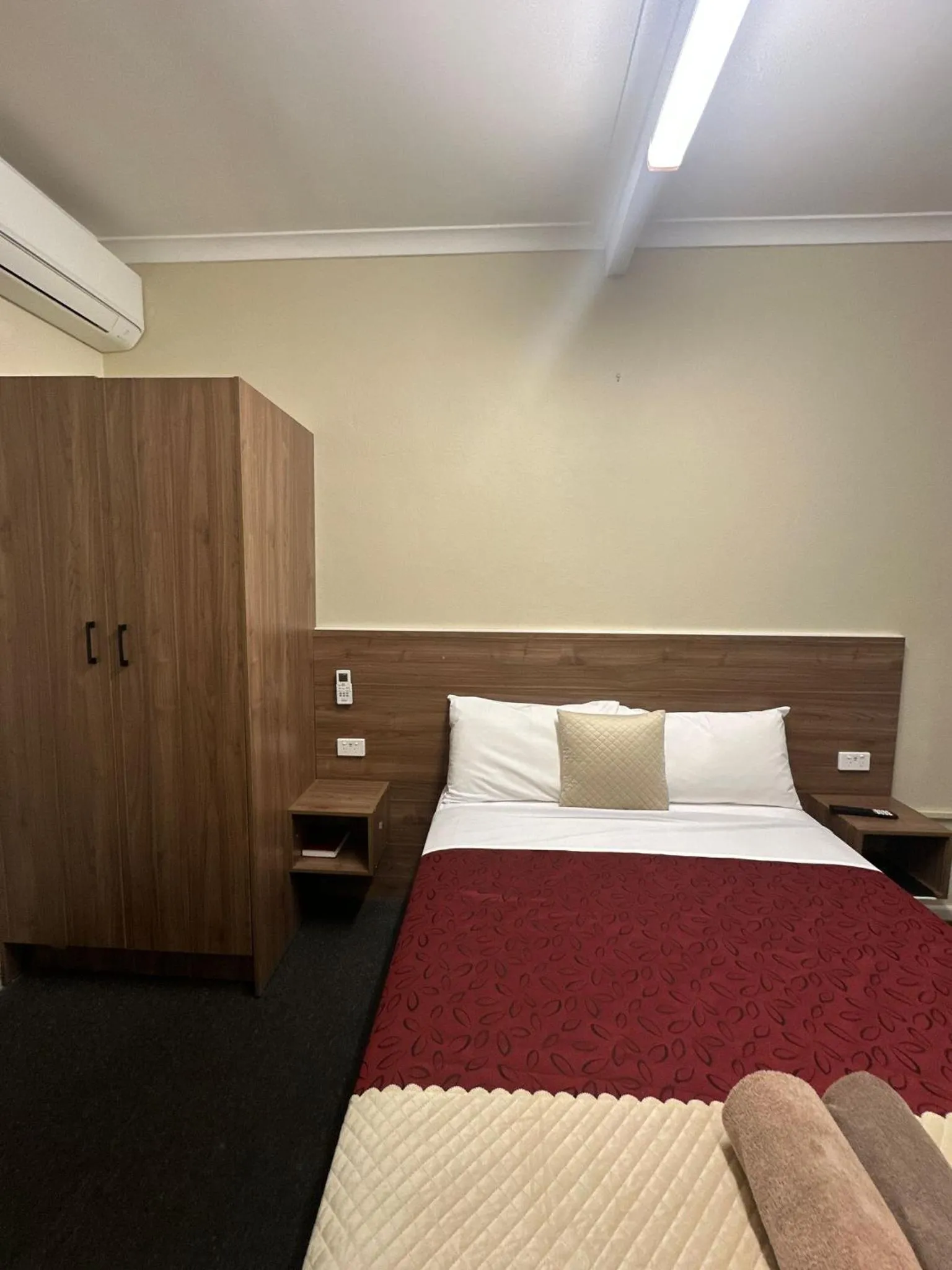 Bed in Wattle Tree Motel