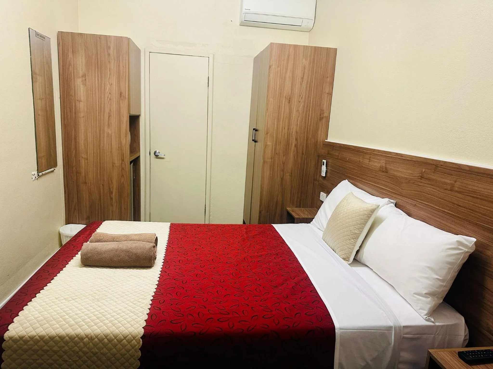 Bed in Wattle Tree Motel