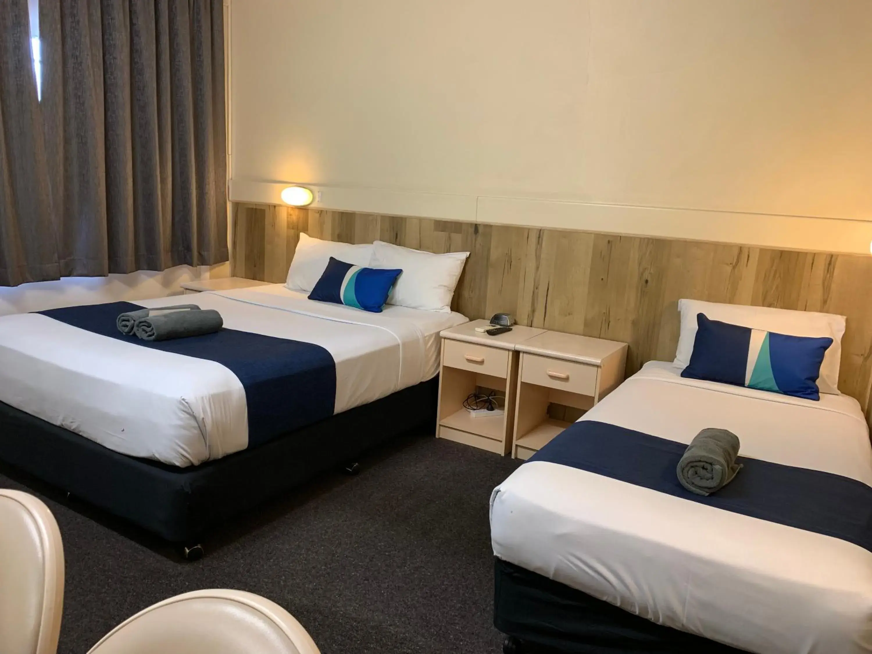 Bed in Wattle Tree Motel Bed in Wattle Tree Motel