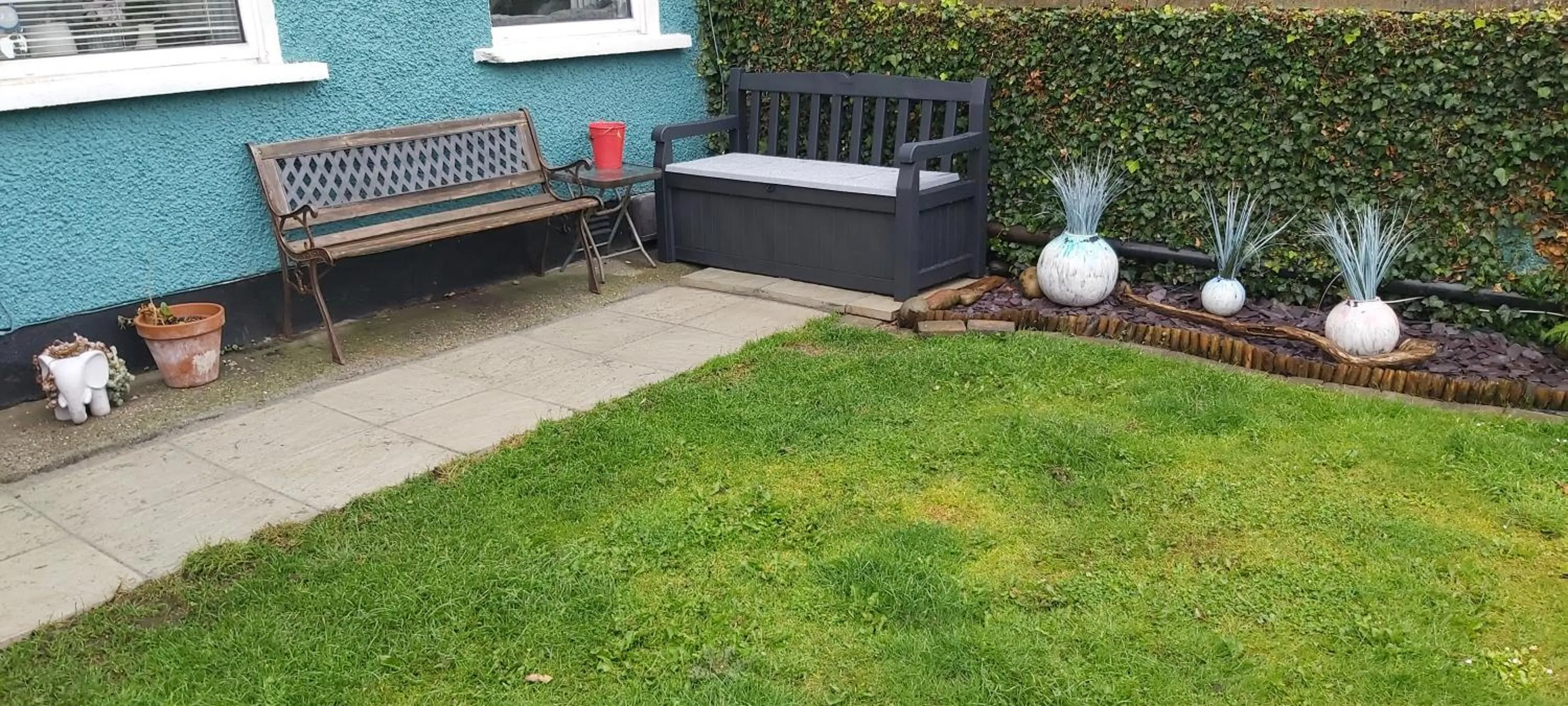 Garden in The Tramway House