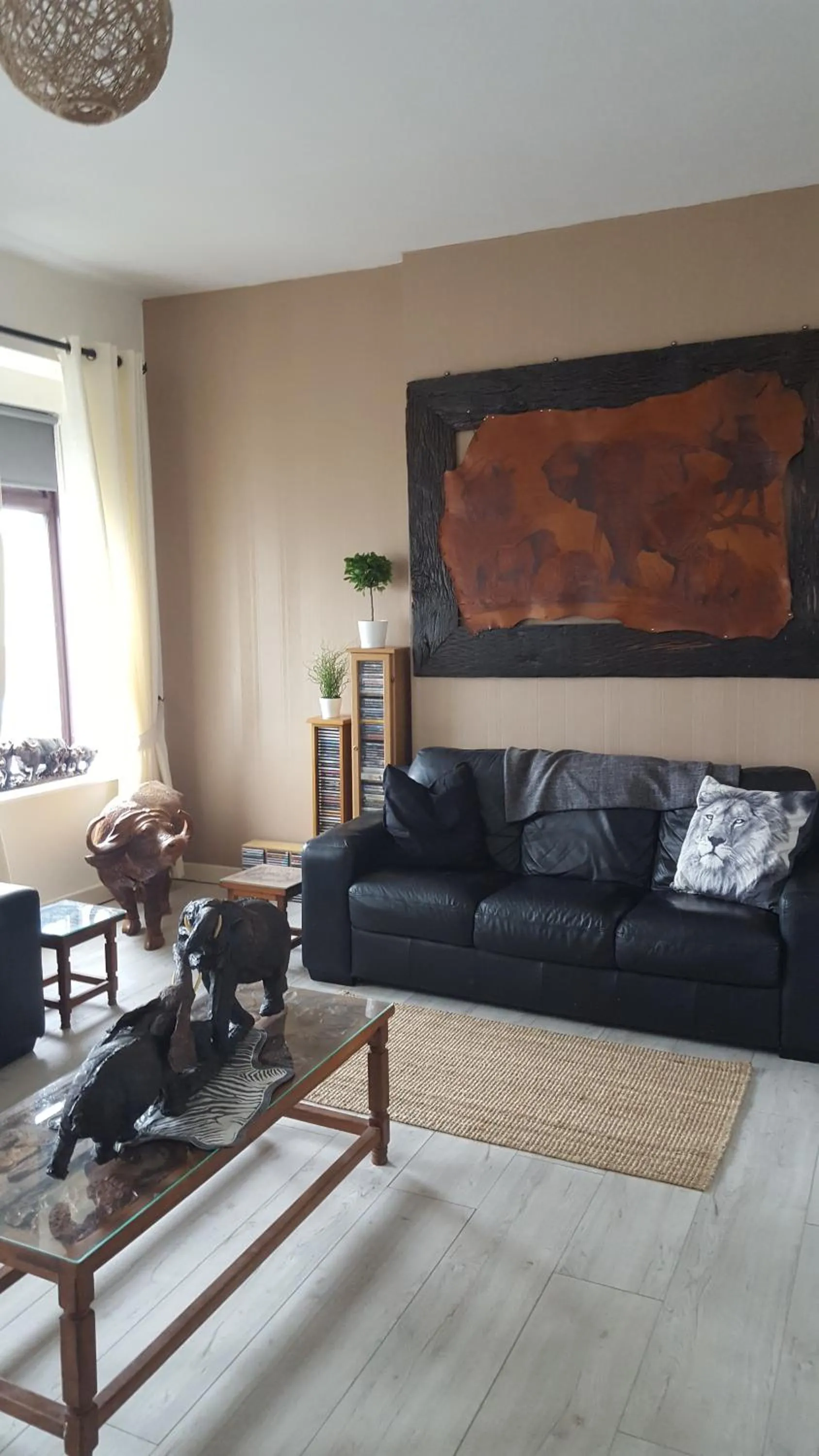 Living room in The Tramway House
