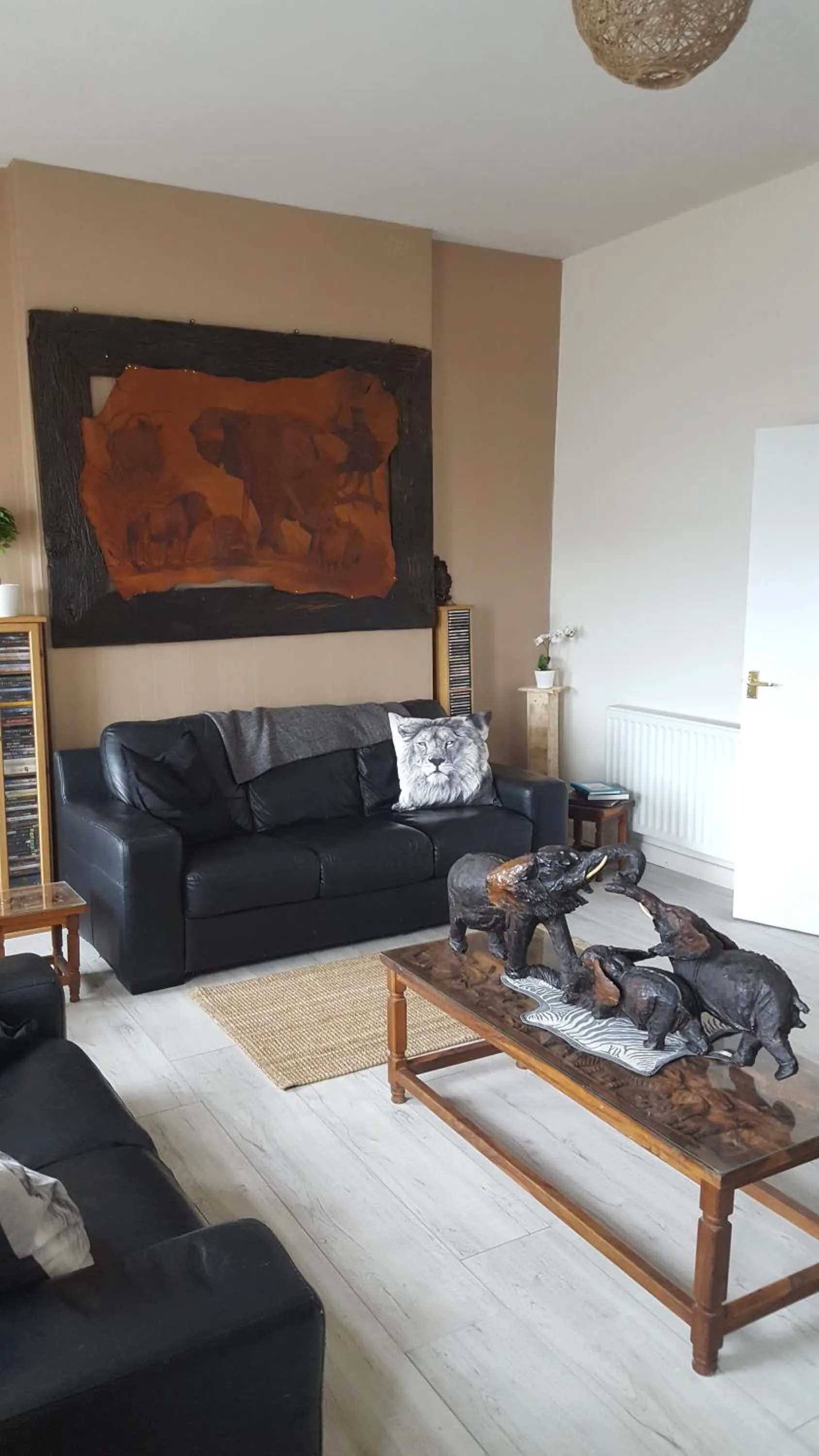 Living room in The Tramway House