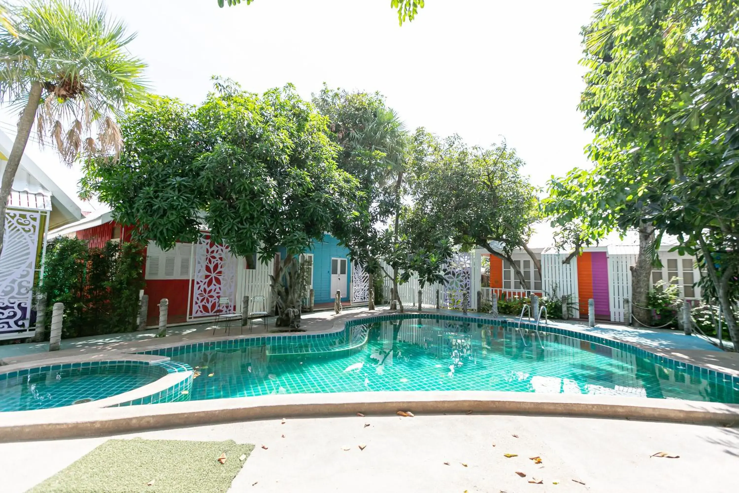 Swimming pool in Deeden Pattaya Resort Swimming pool in Deeden Pattaya Resort