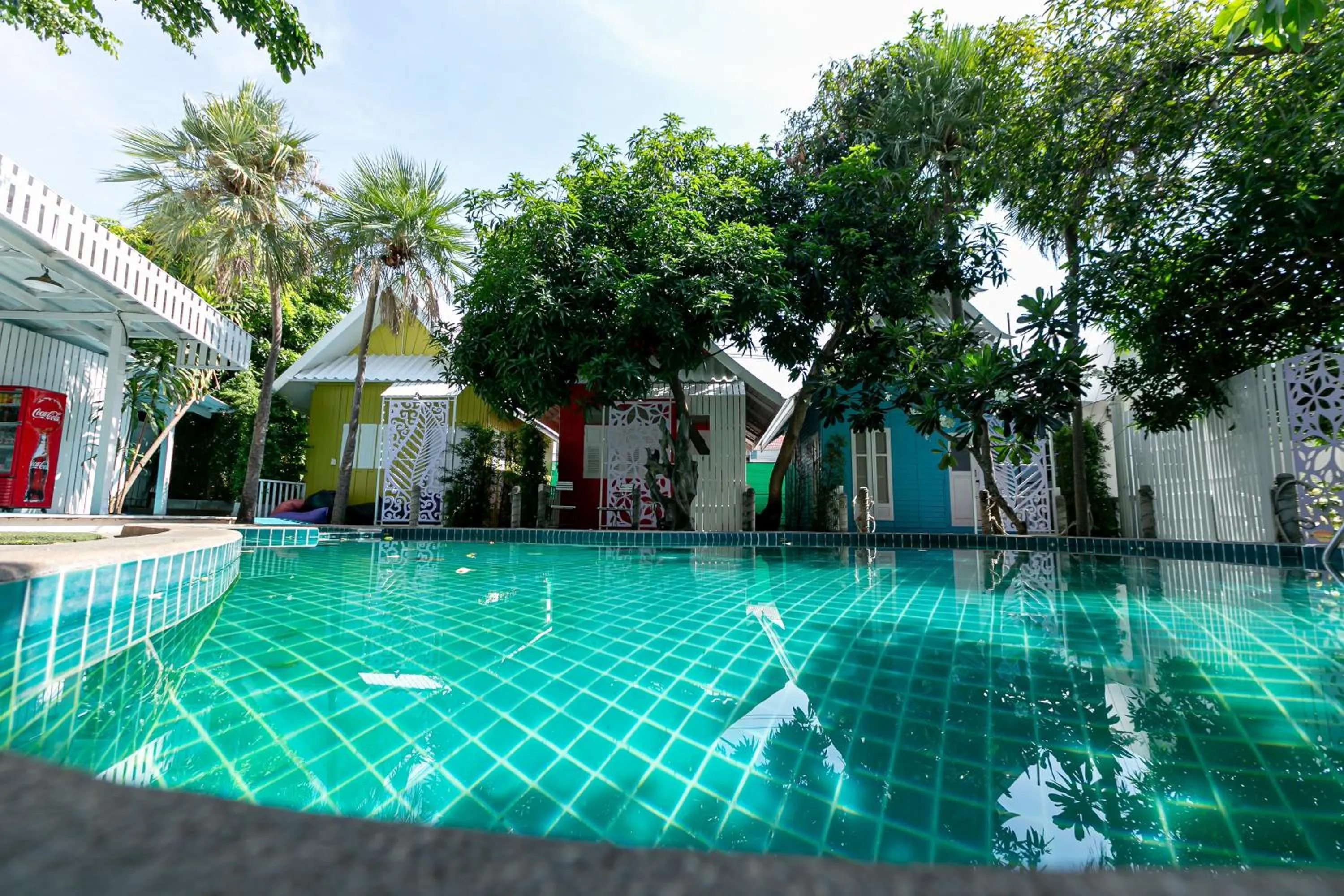 Swimming pool in Deeden Pattaya Resort