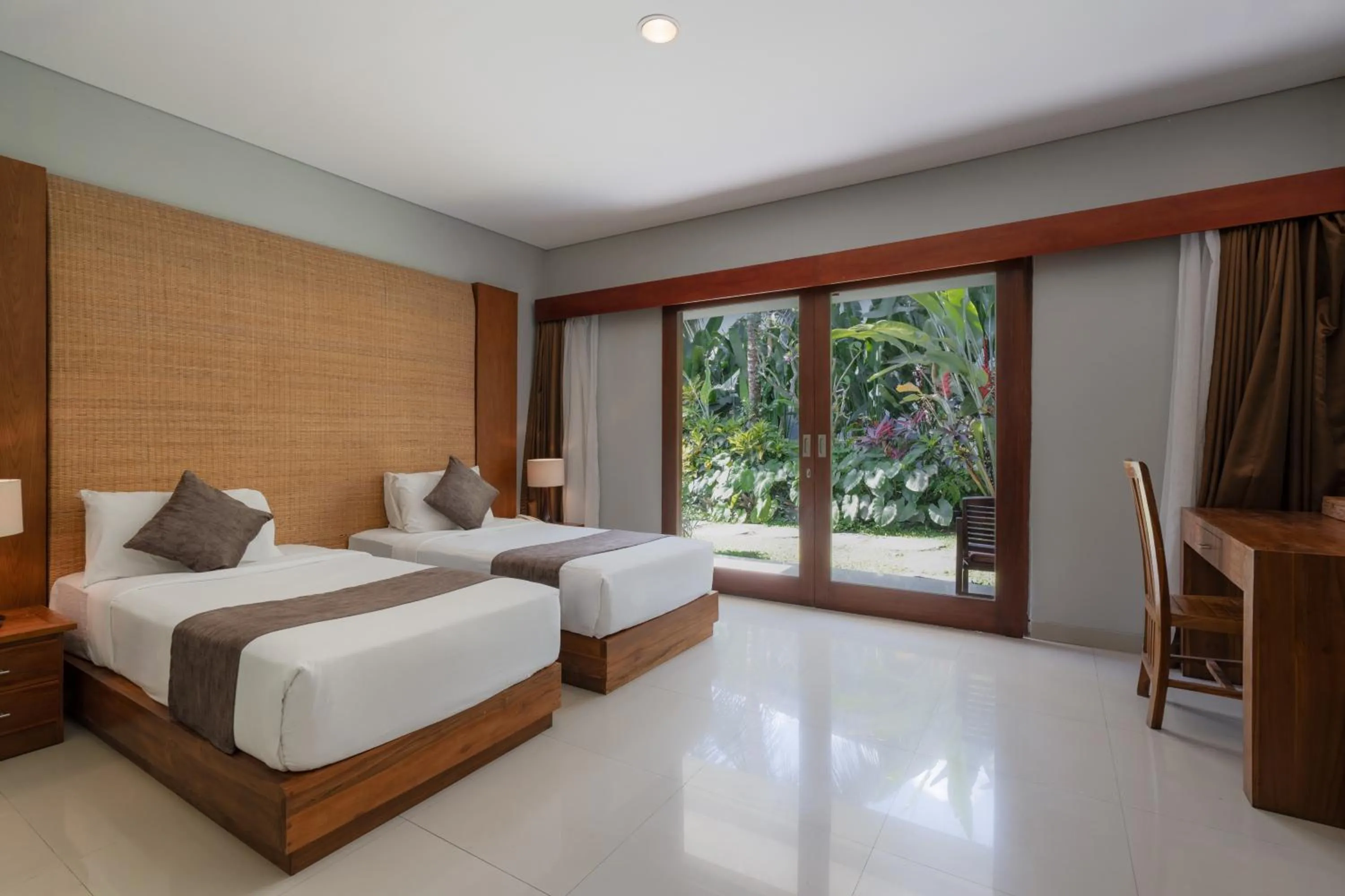 Bed in Pertiwi Bisma Ubud