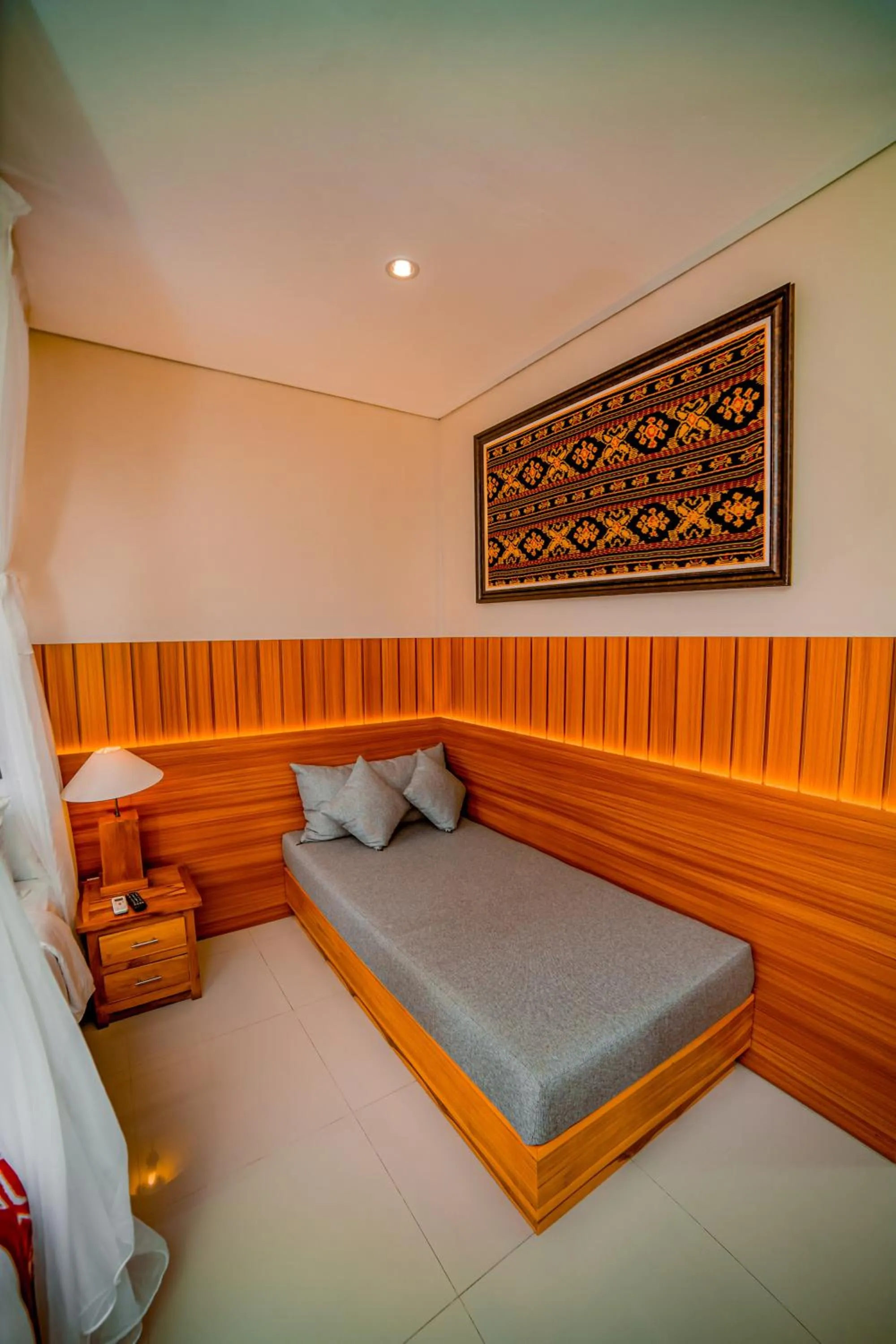 Bed in Pertiwi Bisma Ubud