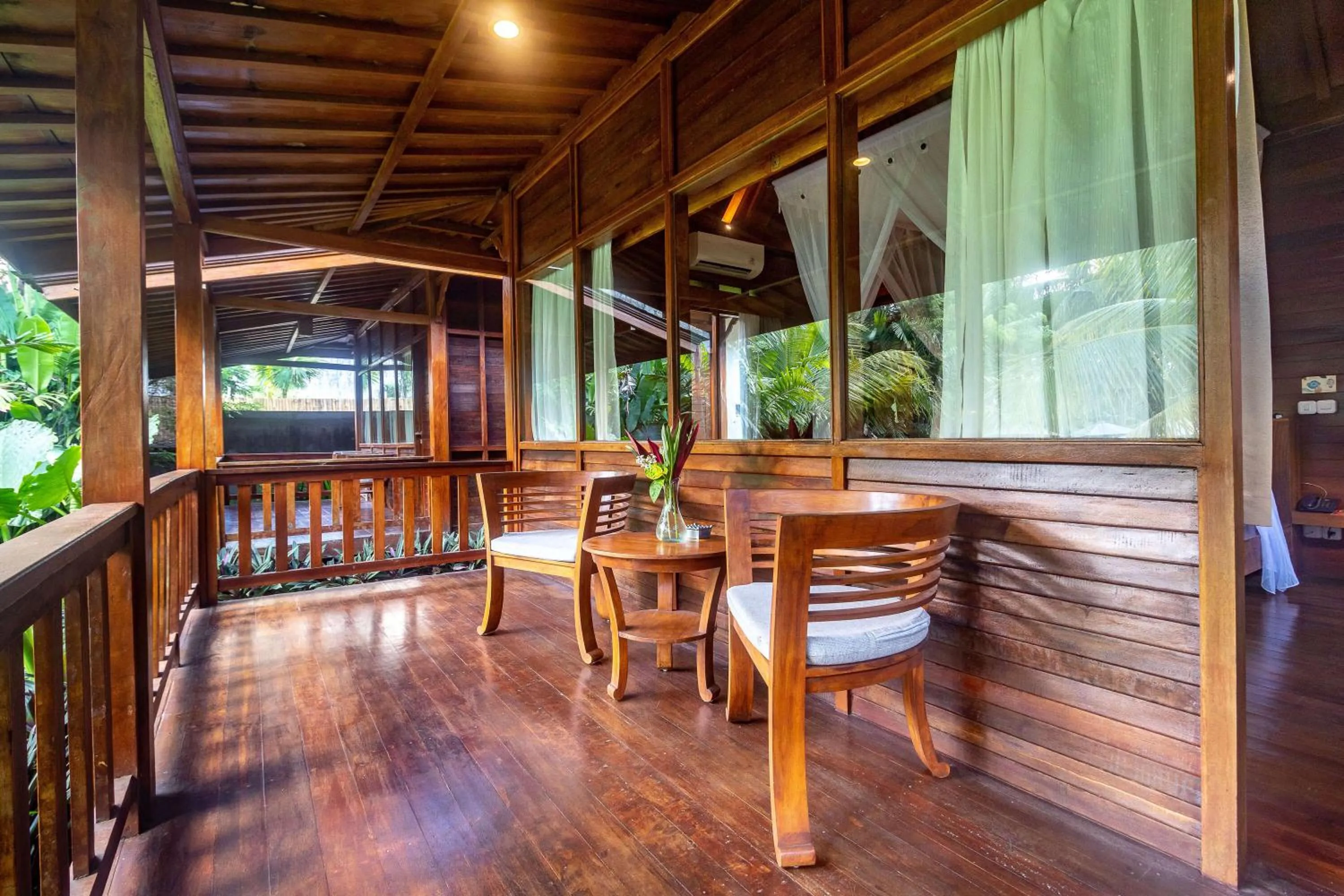Balcony/Terrace in Pertiwi Bisma Ubud