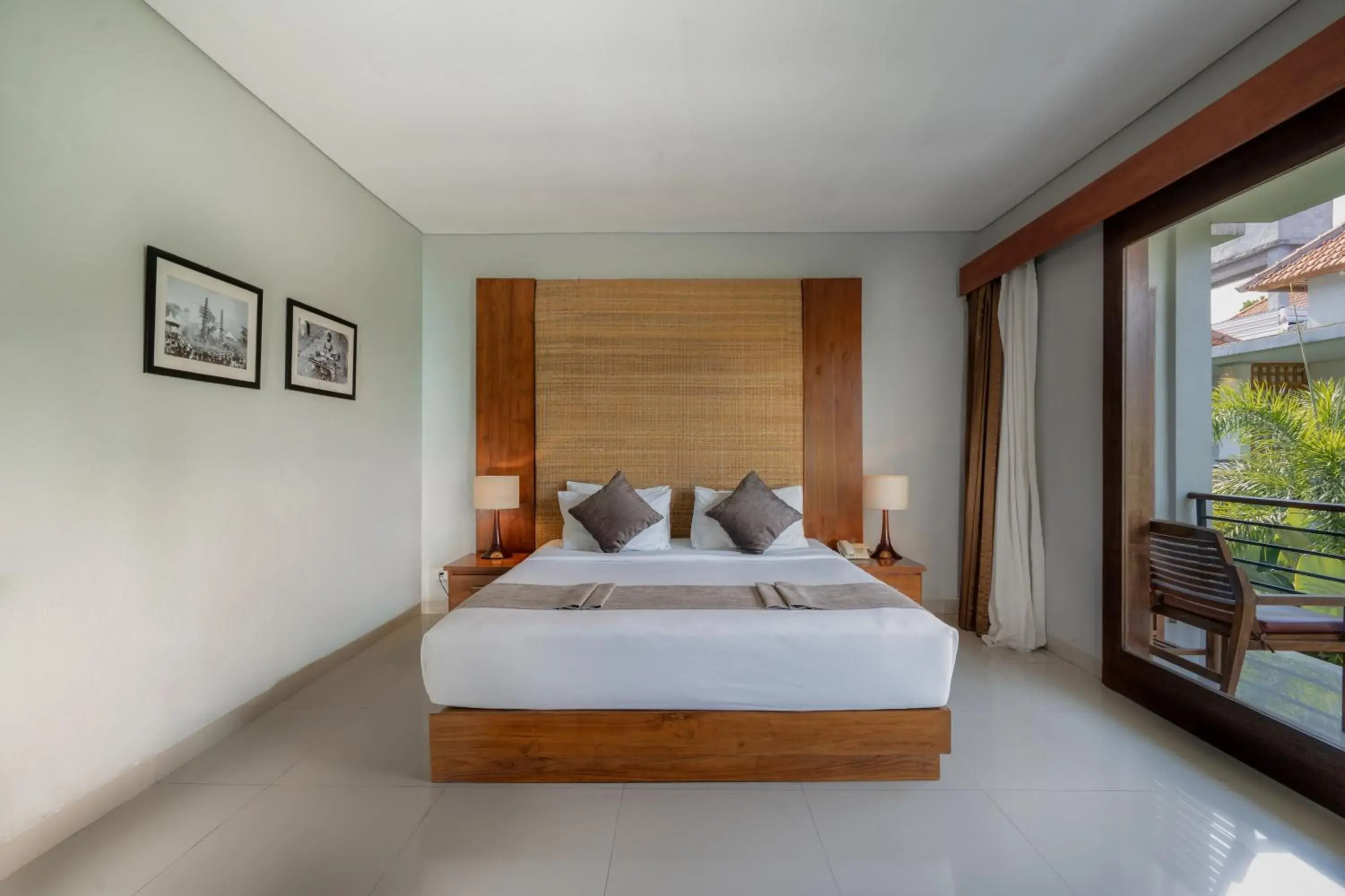 Bed in Pertiwi Bisma Ubud Bed in Pertiwi Bisma Ubud