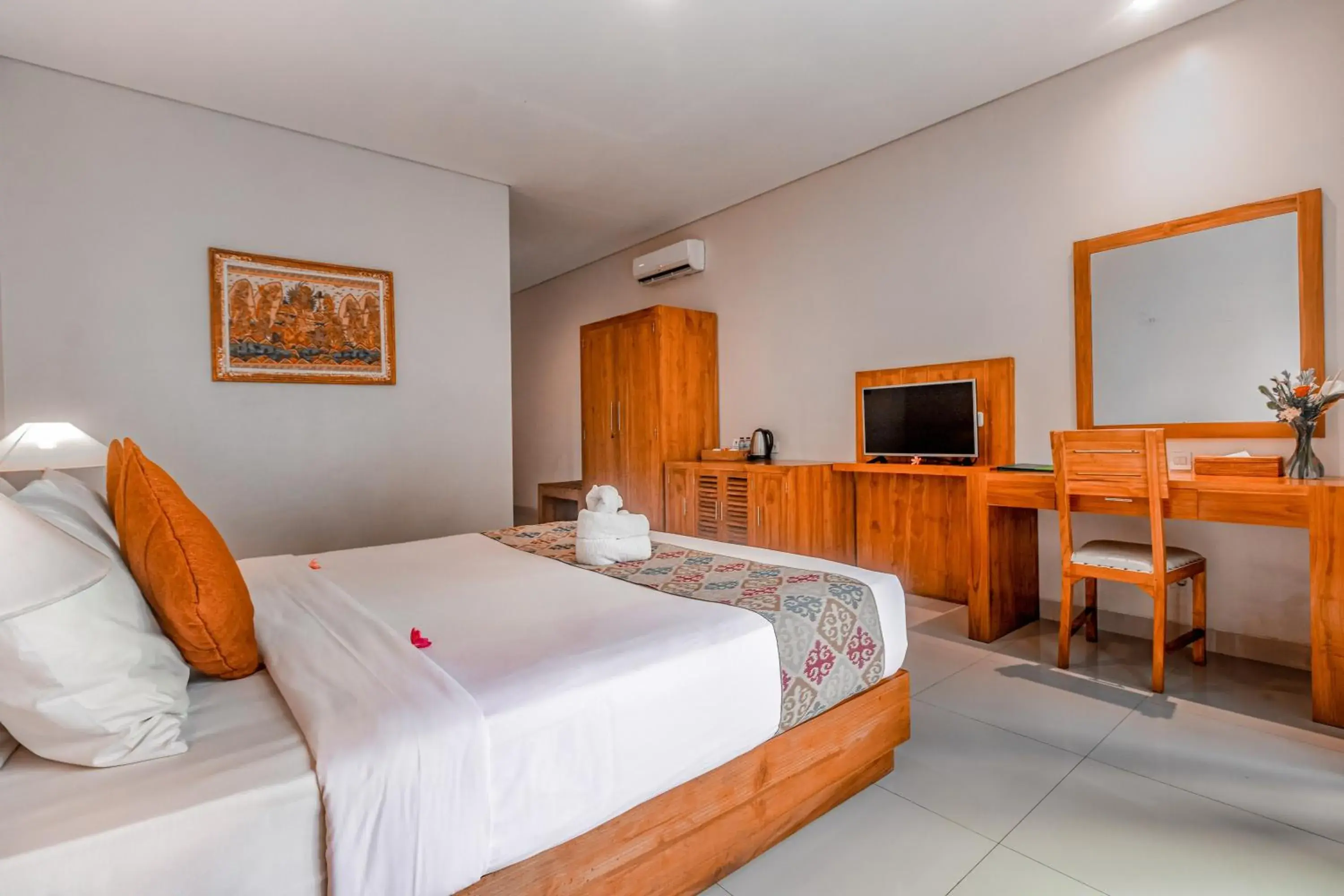 Bed in Pertiwi Bisma Ubud Bed in Pertiwi Bisma Ubud