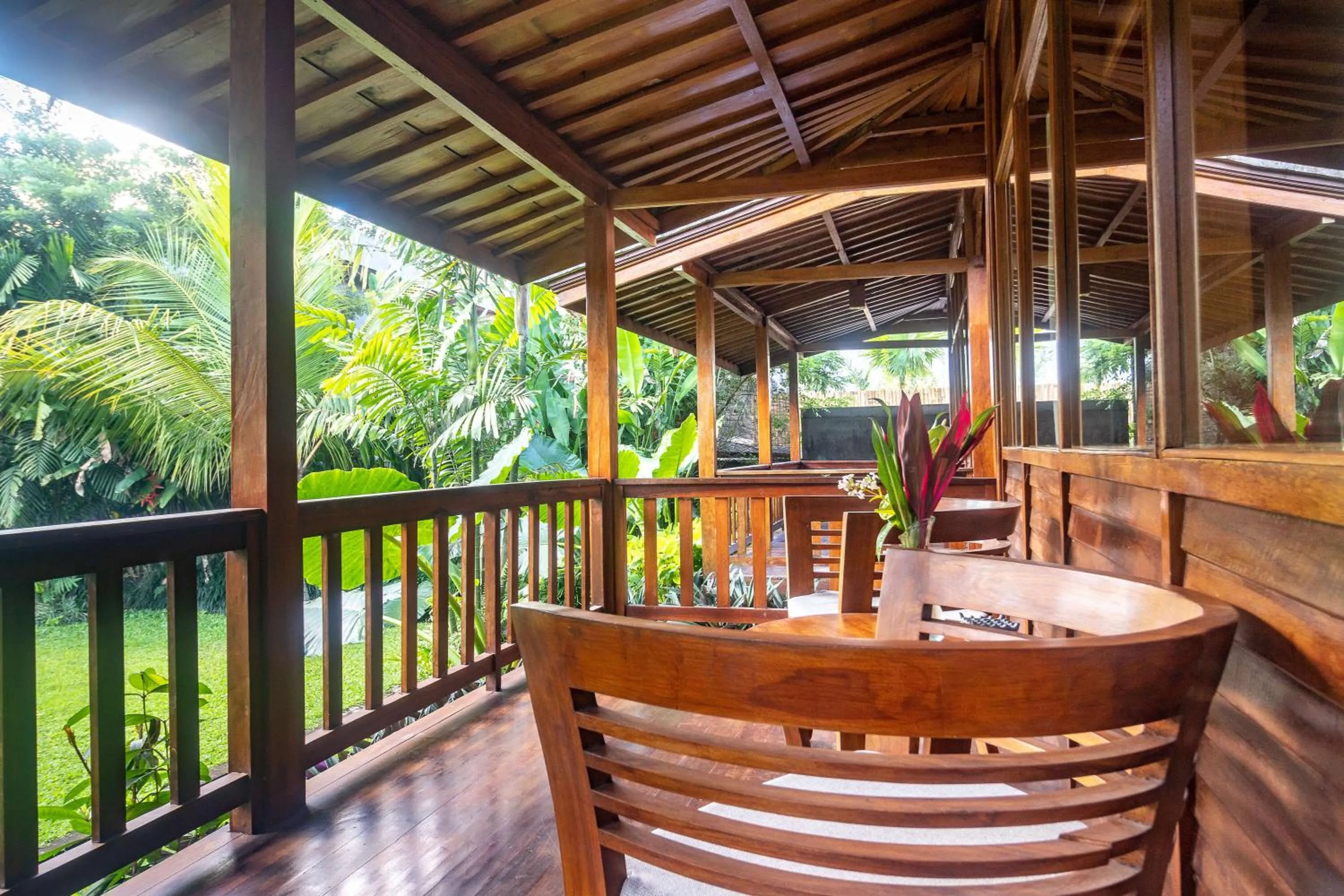Balcony/Terrace in Pertiwi Bisma Ubud